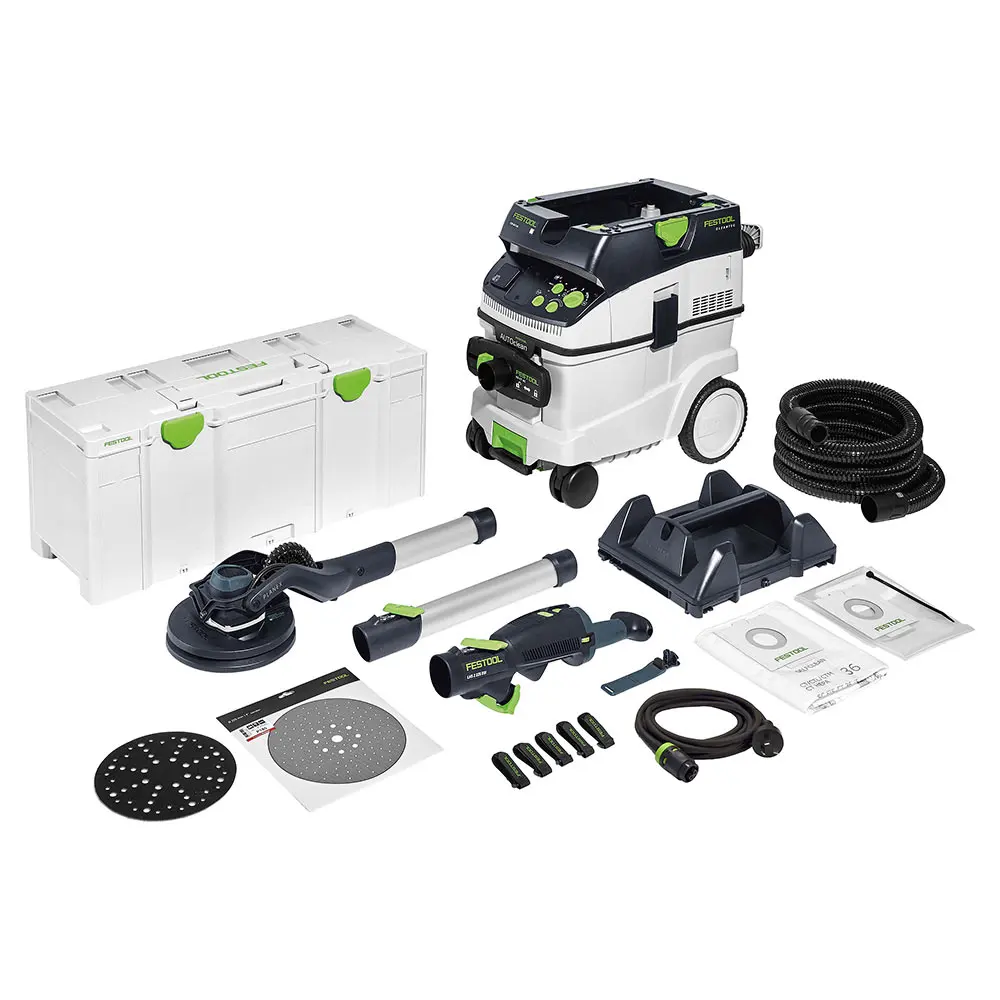 FESTOOL 400w 225mm PLANEX LHS2225/CTM 36 Drywall Sander w. M-Class Dust Extractor 576702