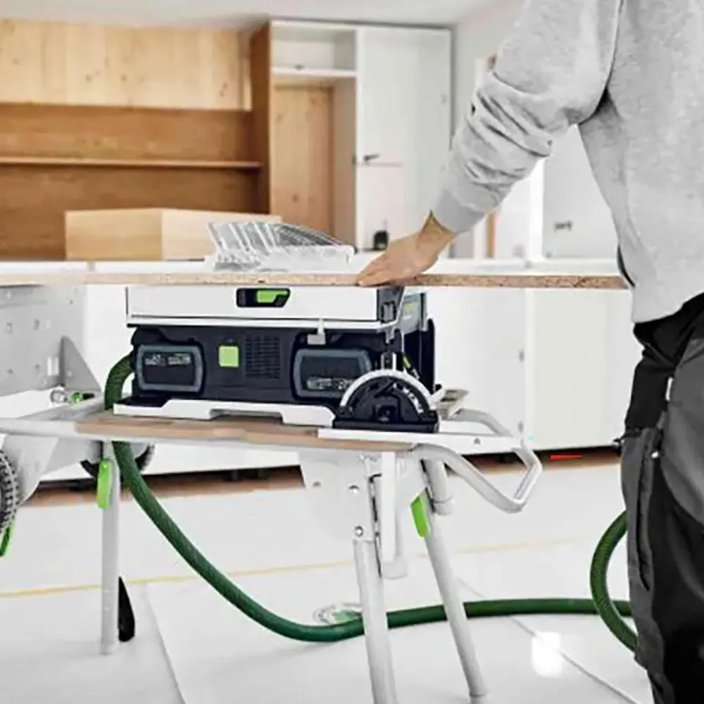 FESTOOL CSC SYS 50 18V 168mm Cordless Systainer Saw 5.2Ah Bluetooth Set & Underframe 577381