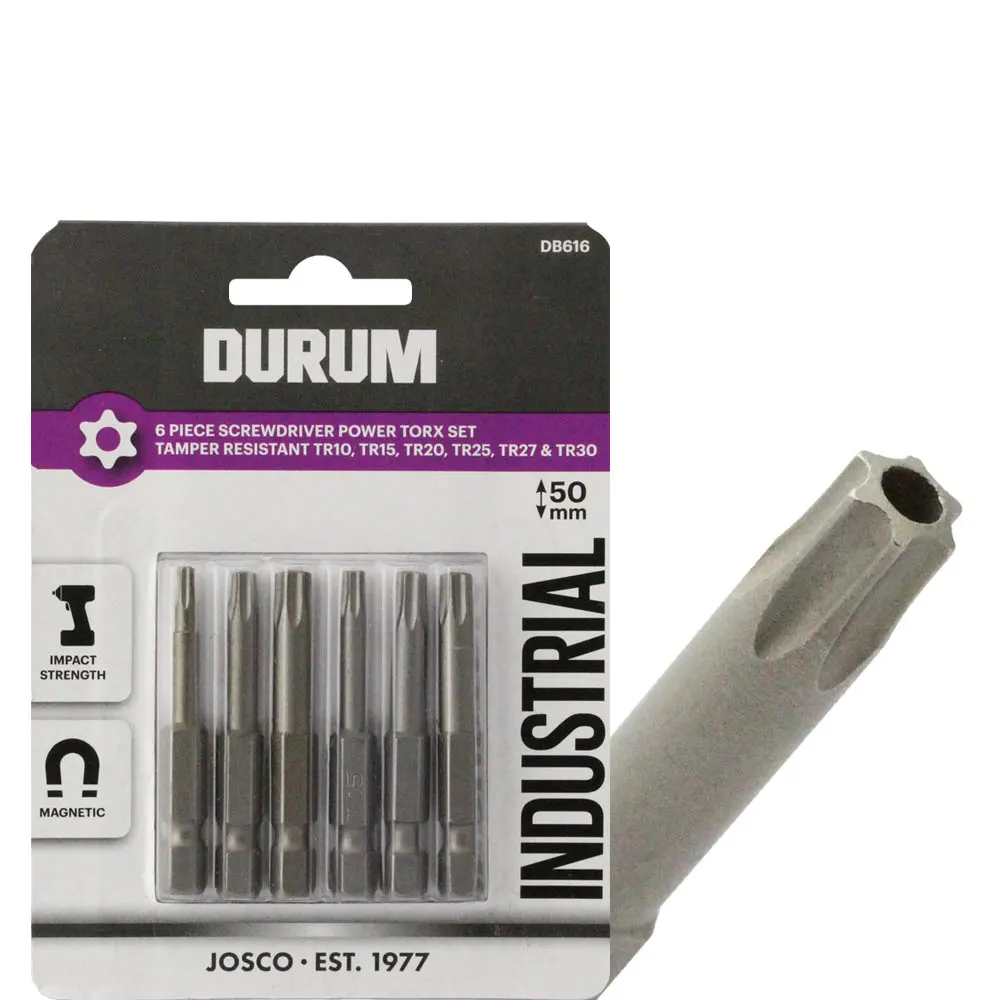 DURUM Torx Security Bits