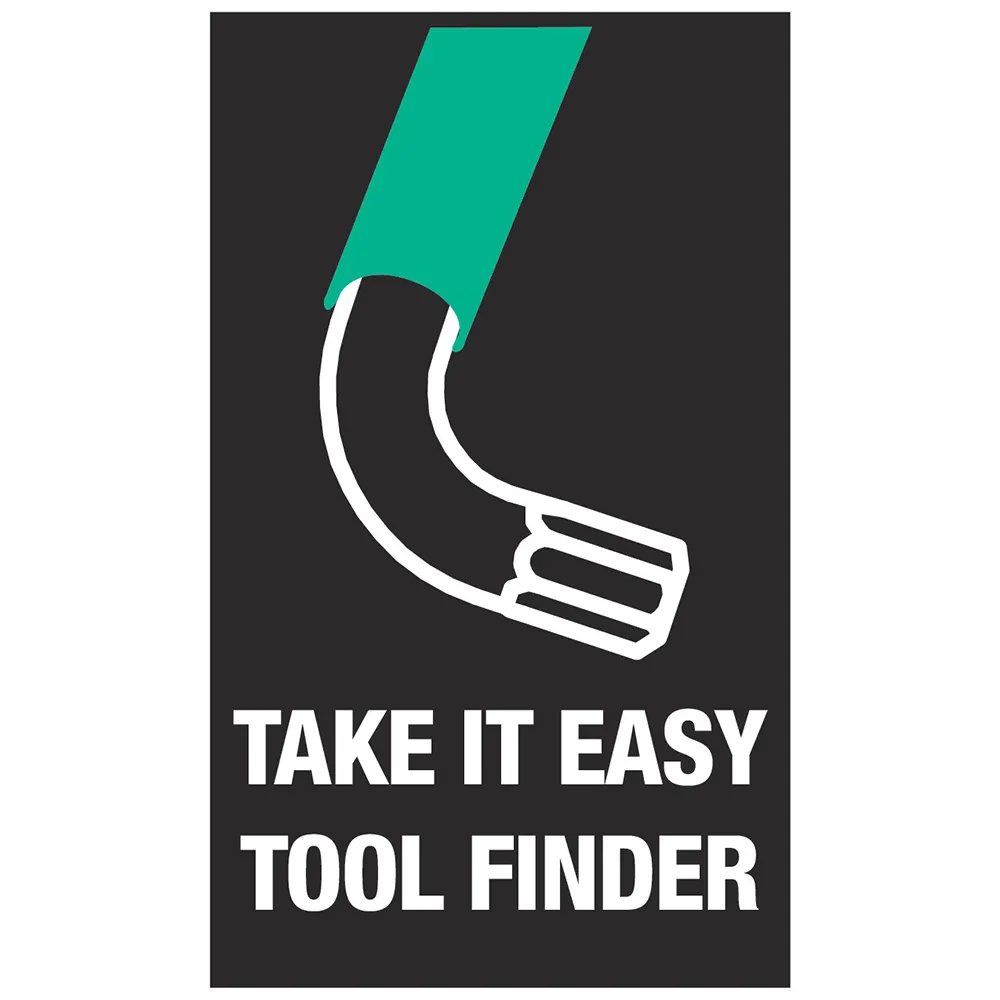 WERA 2go H 1 Tool Set for Wood Applications - 134 Piece WER134011