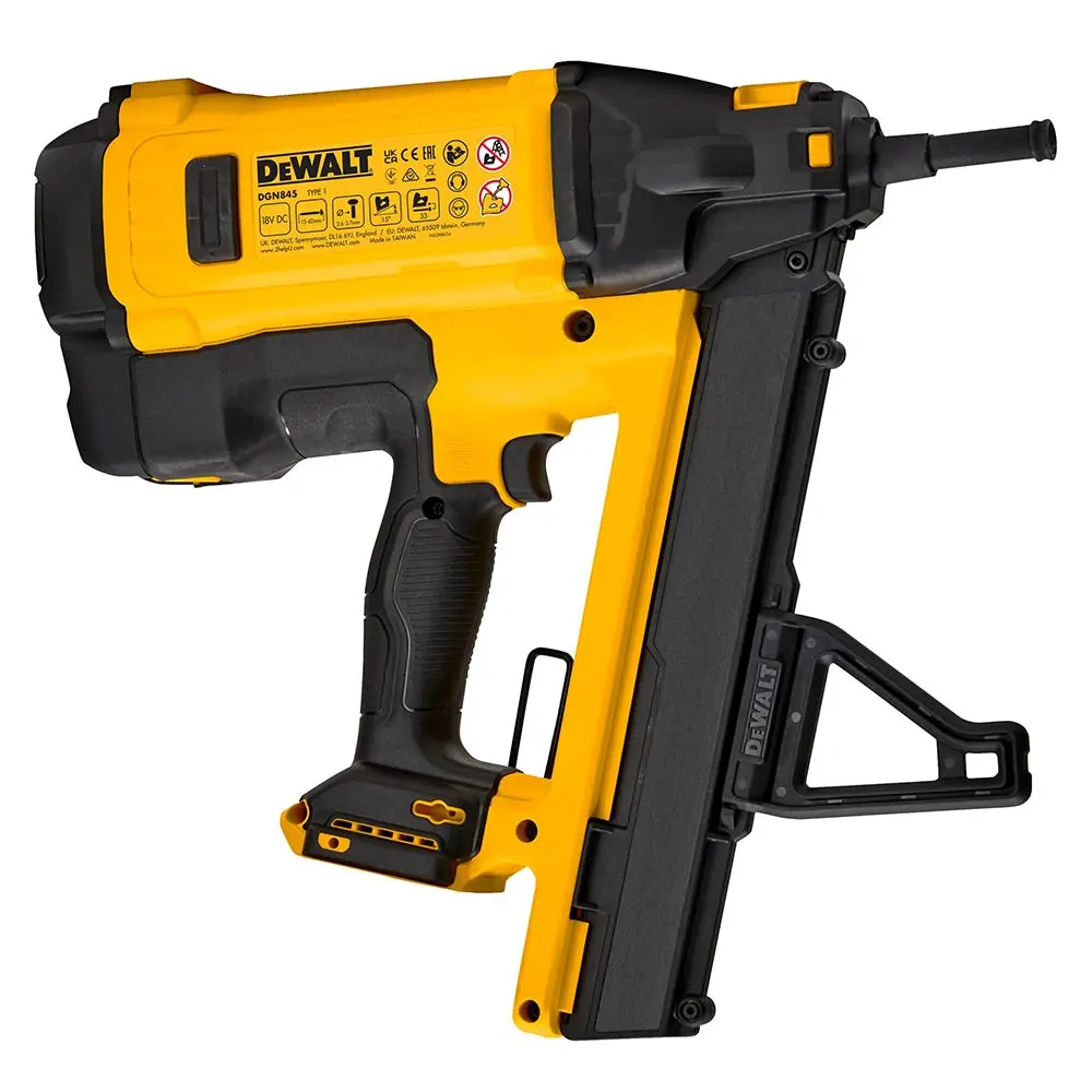 DEWALT 18V XR C6 13mm-40mm Gas Nailer Skin DGN845N-XJ