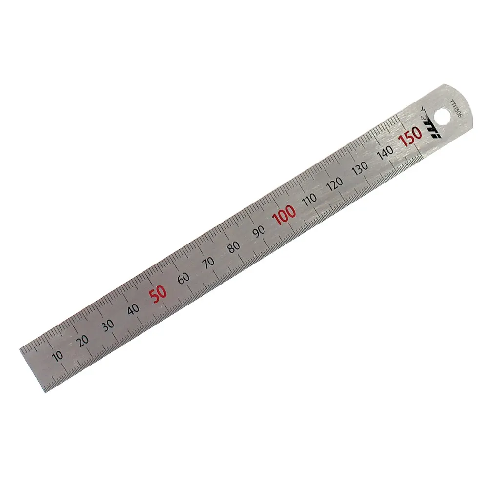 TTI 150mm Stainless Steel Engineer Ruler