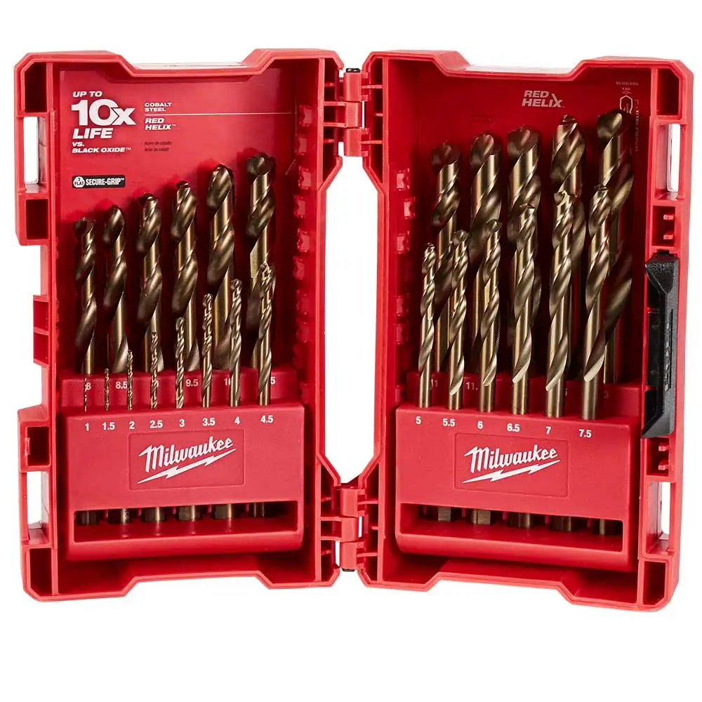 Milwaukee HSS High Speed Steel Drill Bit Sets