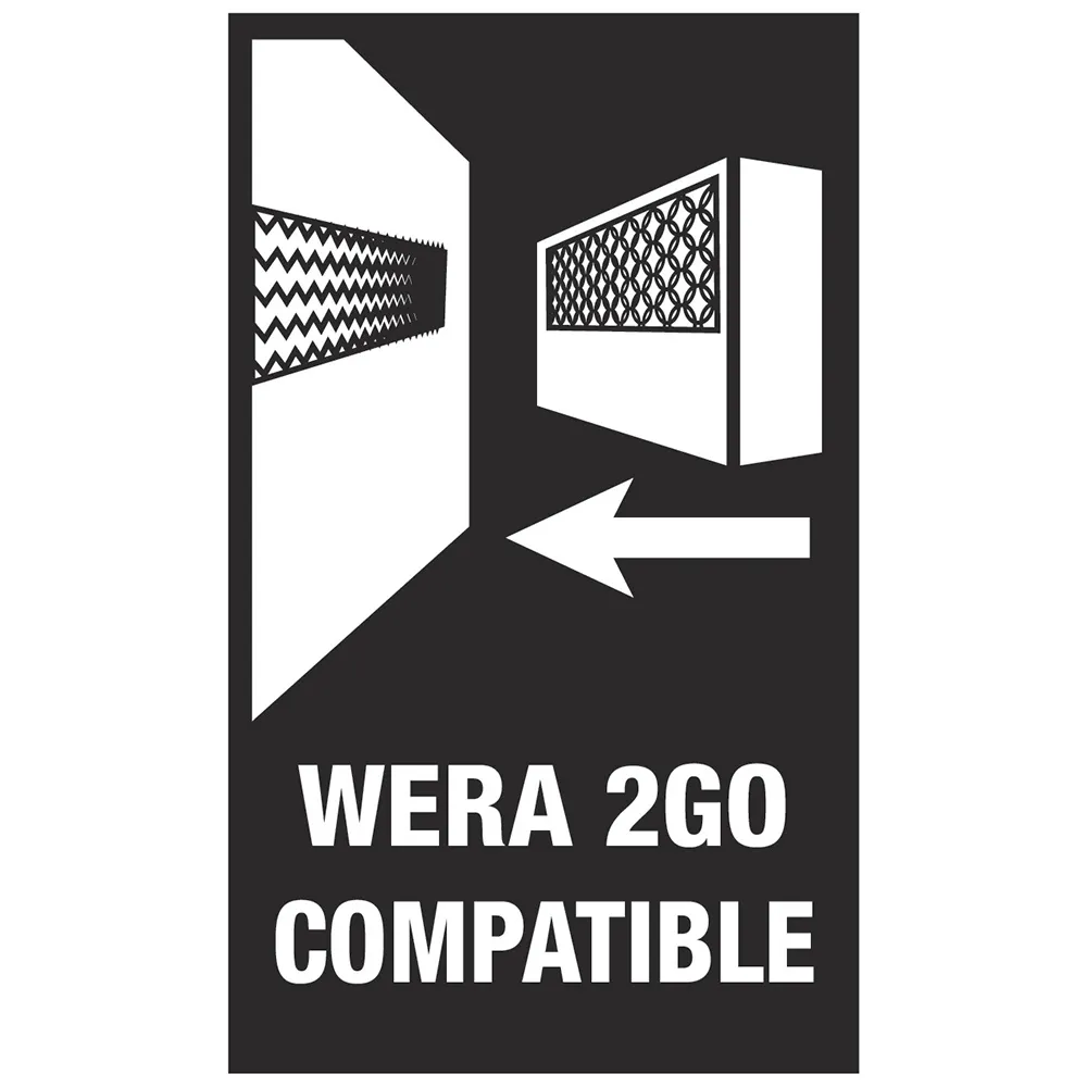 WERA 2go H 1 Tool Set for Wood Applications - 134 Piece WER134011
