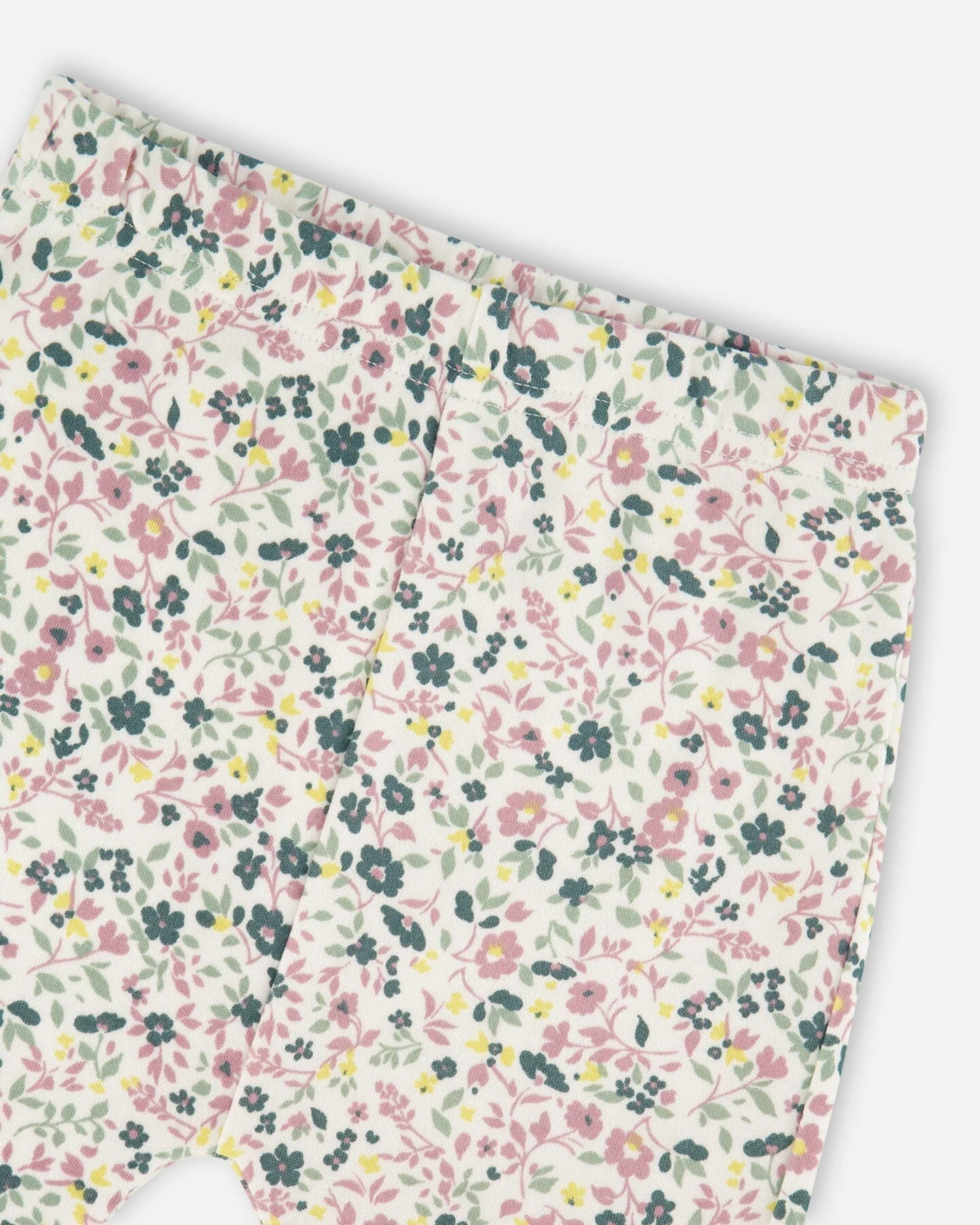 Organic Cotton Evolutive Pant And Long Sleeve Top Set Neutral Purple - Deux par Deux