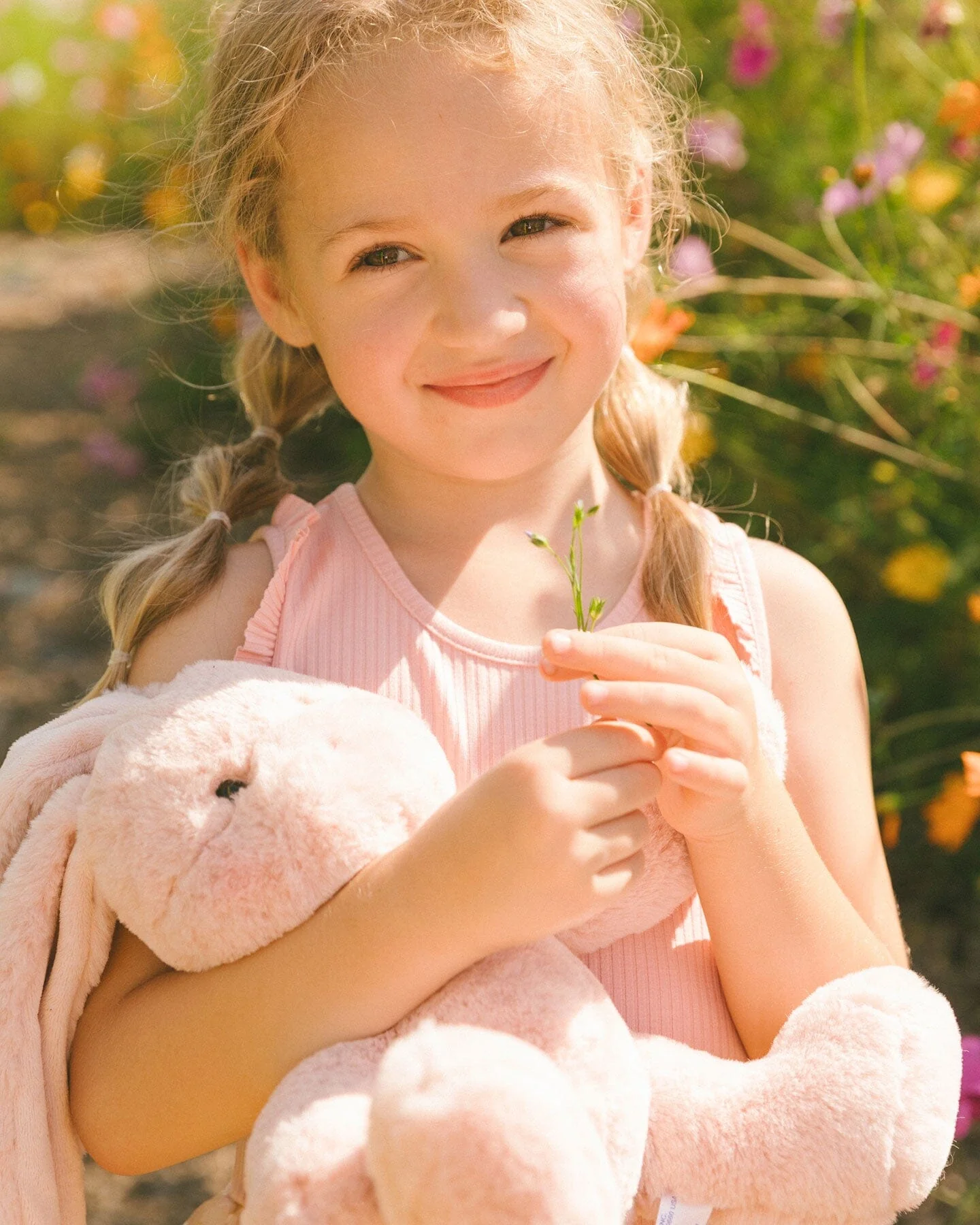 Bi-Material Dress With Printed Dots On Mesh Skirt Warm Old Pink - Deux par Deux