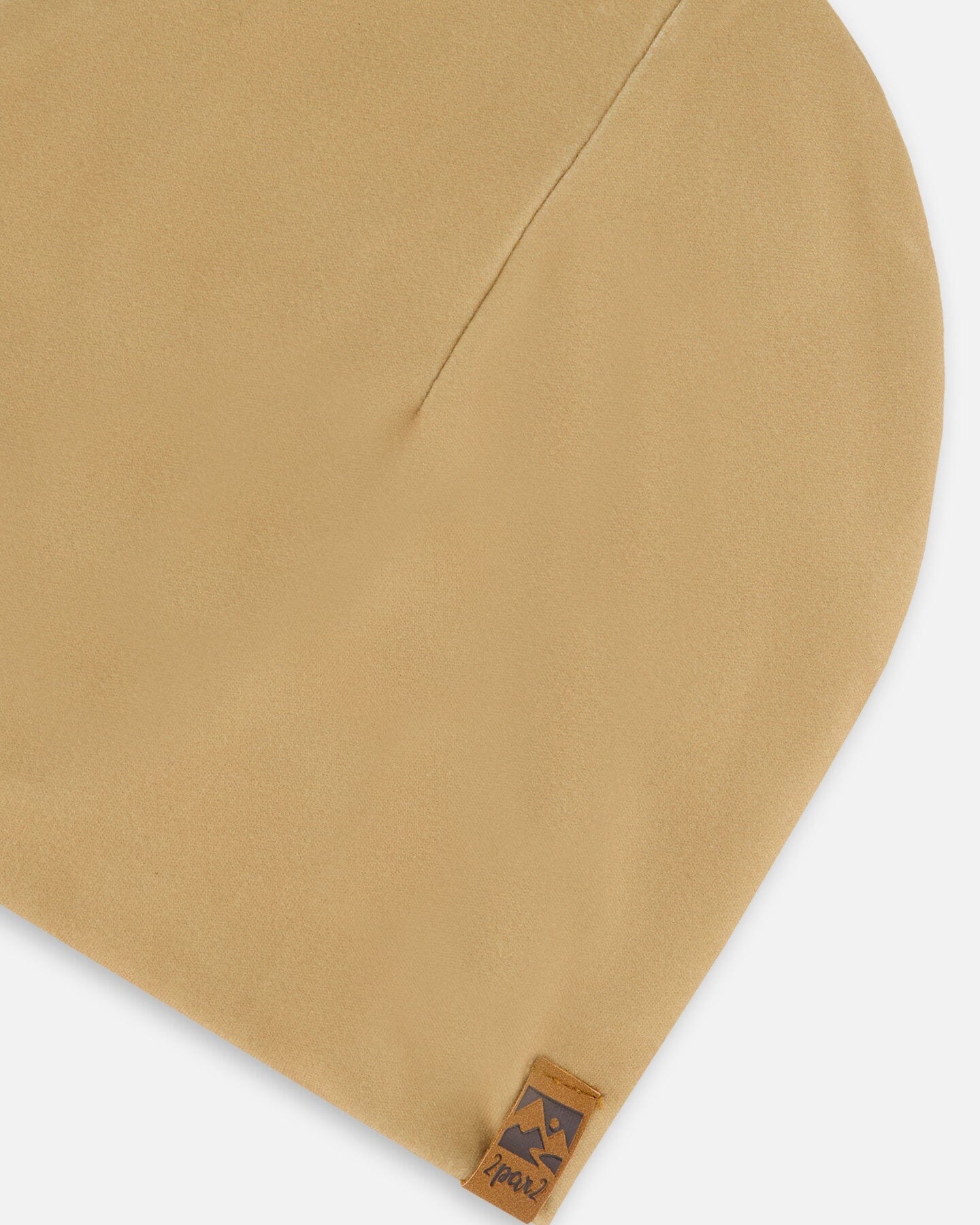 Solid Beanie Hat Beige - Deux par Deux