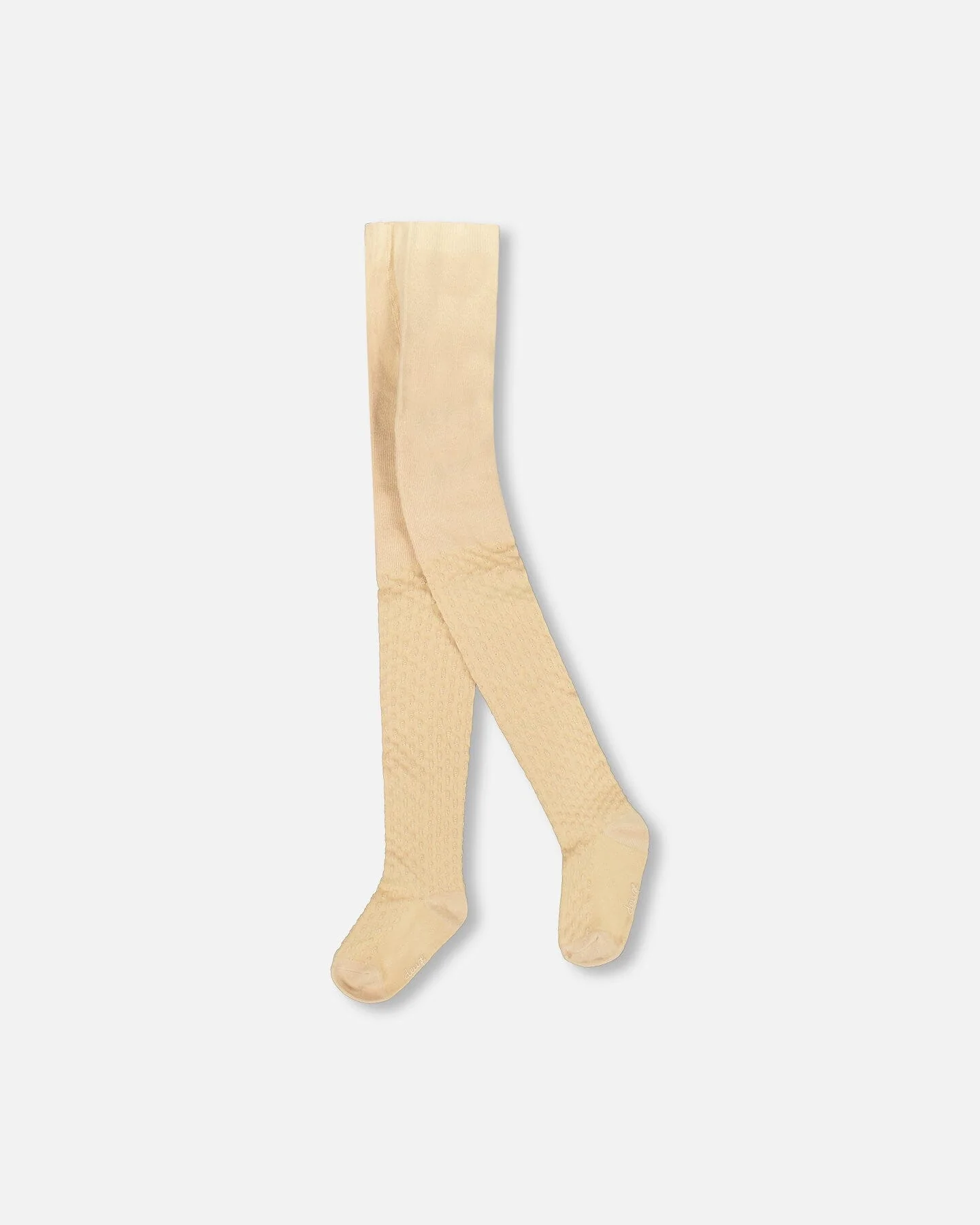 Knit Tights Beige - Deux par Deux