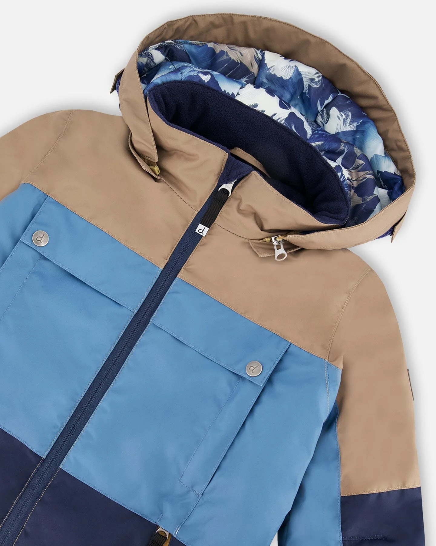 Two-Piece Teknik Snowsuit Blue Mountains - Deux par Deux