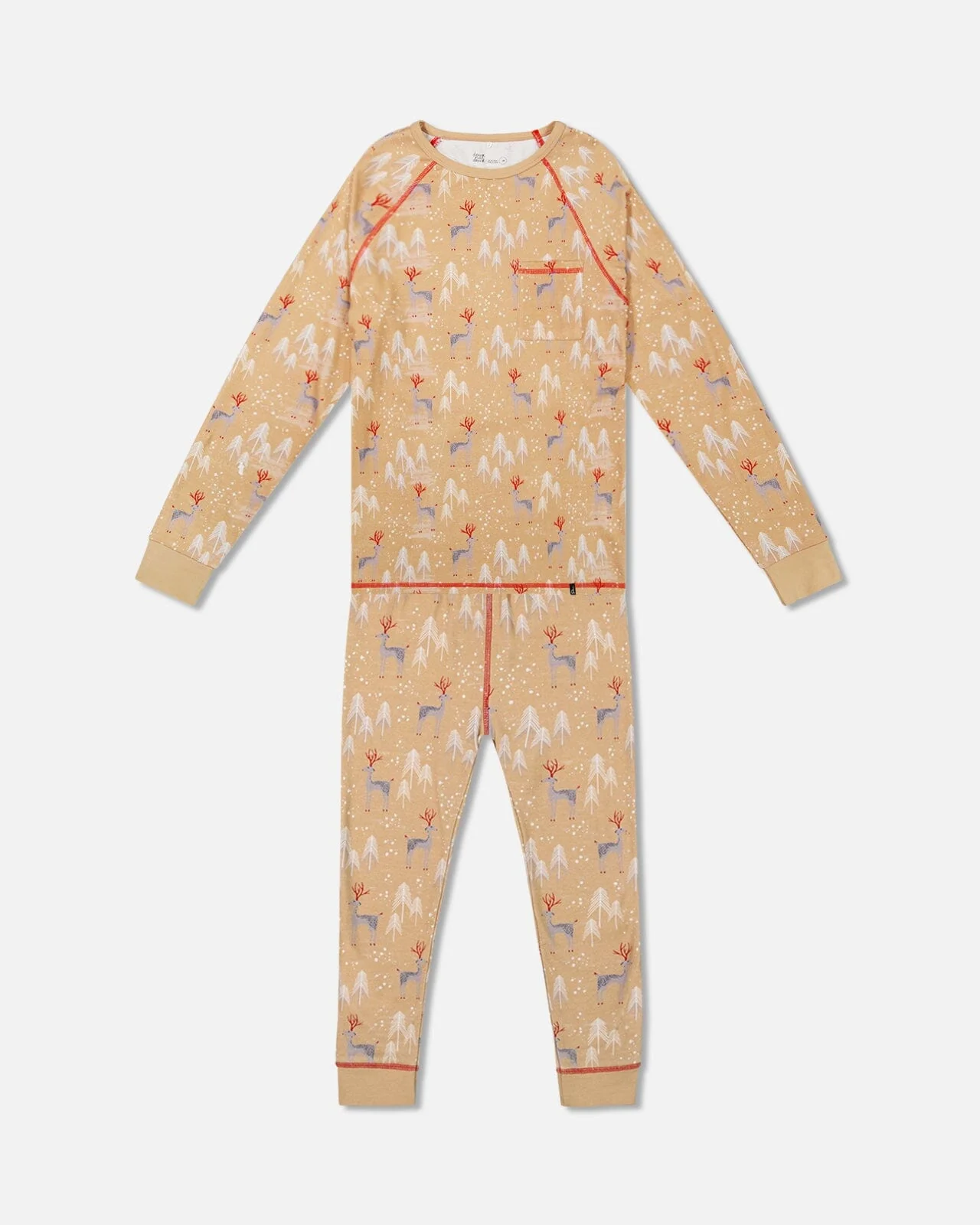 Adult Men Two Piece Family Christmas Pajama Set - Deux par Deux