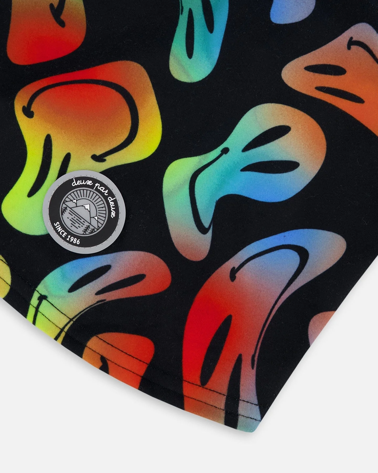 Brushed Jersey Balaclava Smiley Face Boy - Deux par Deux