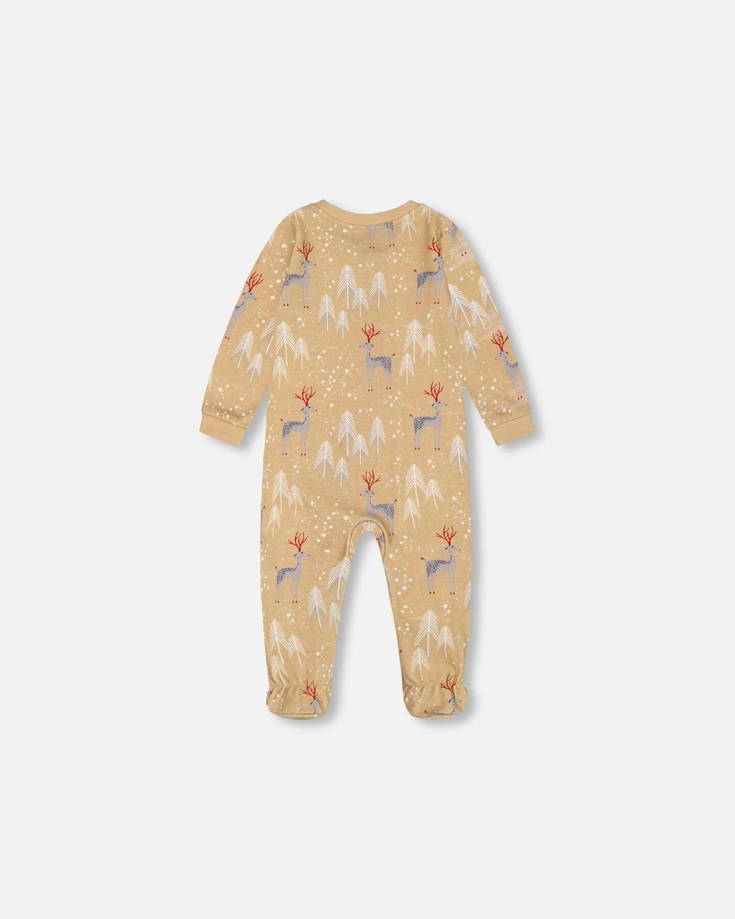 Organic Cotton Baby One Piece Family Christmas Pajama - Deux par Deux