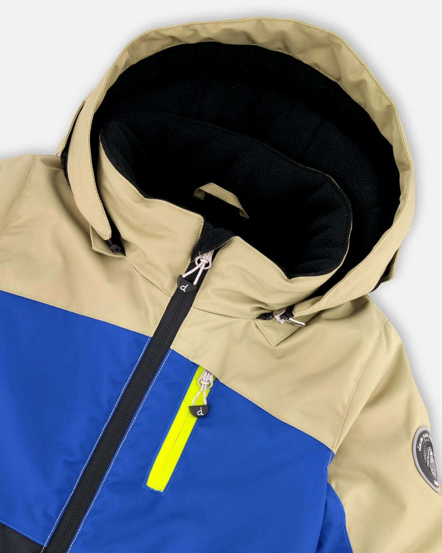 Two-Piece Play Snowsuit Bright Yellow Green - Deux par Deux