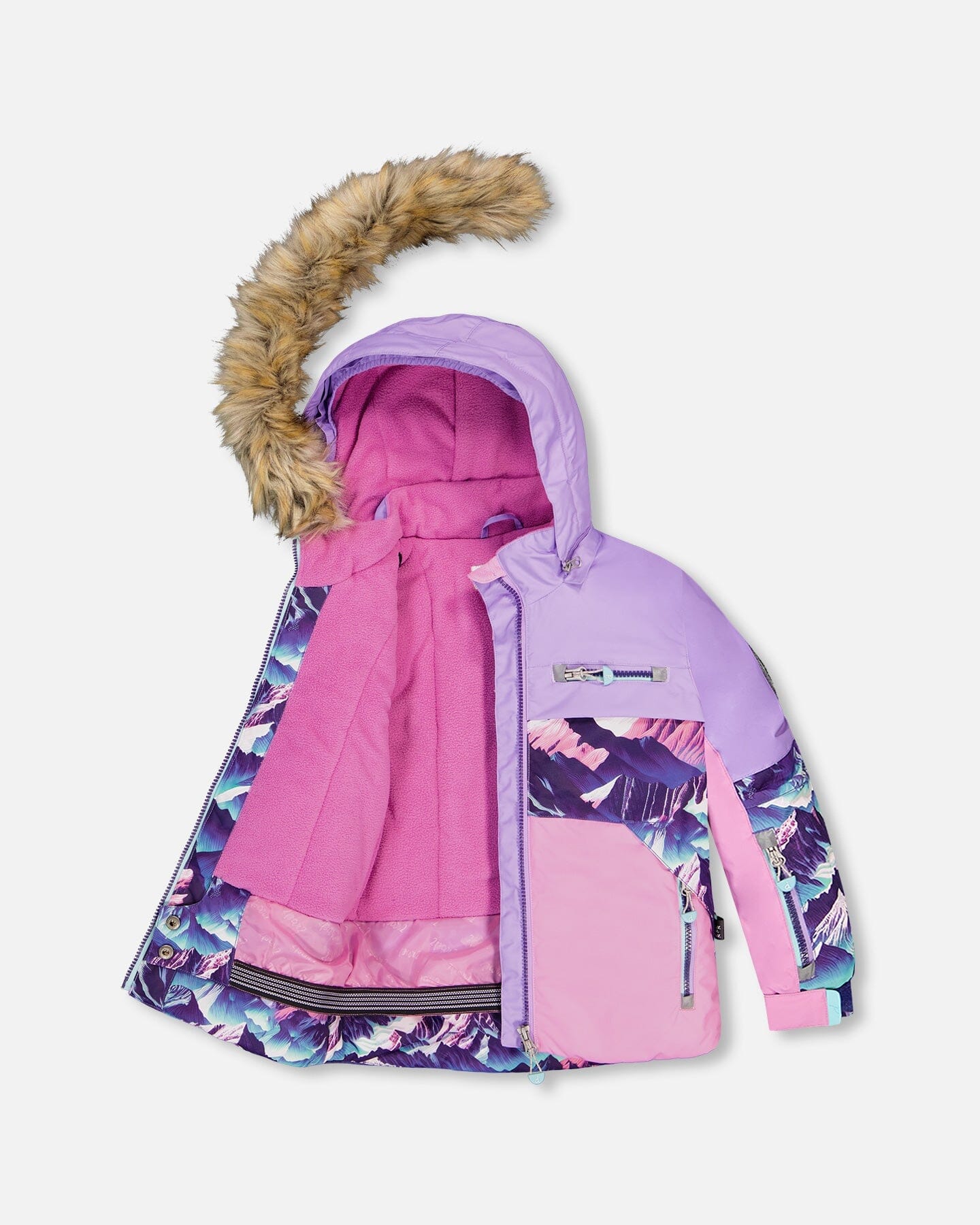 Two-Piece Play Snowsuit Dark Purple - Deux par Deux