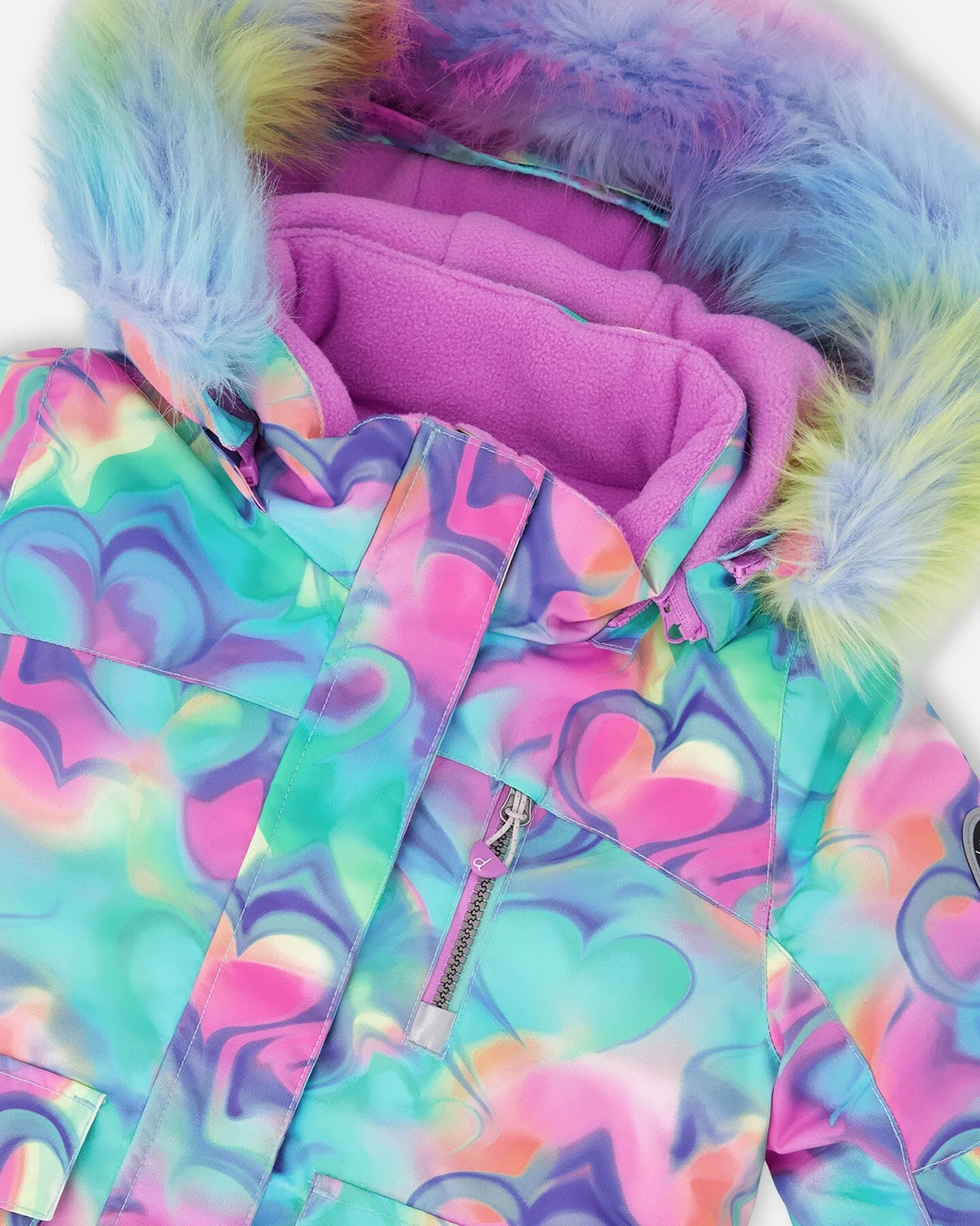 Two-Piece Play Snowsuit Purple - Deux par Deux