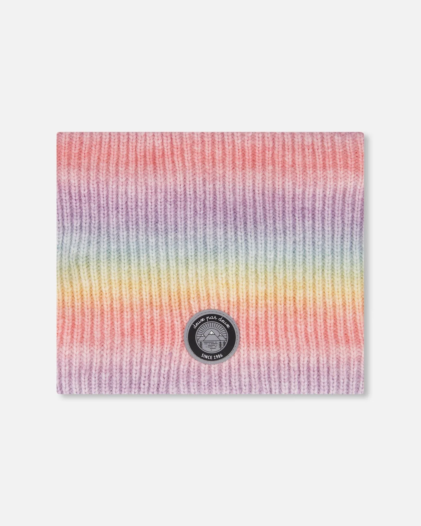 Lined Knit Neckwarmer Multicolor - Deux par Deux