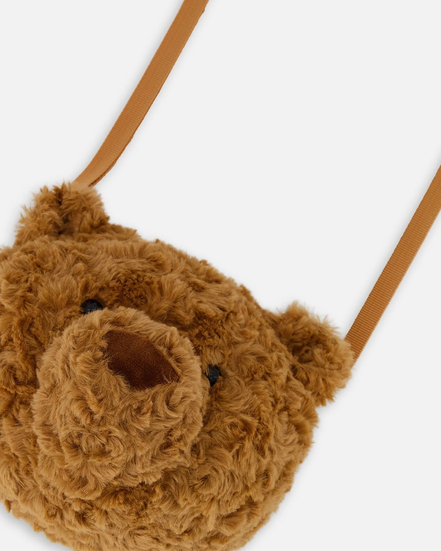 Plush Teddy Bag Caramel Brown - Deux par Deux