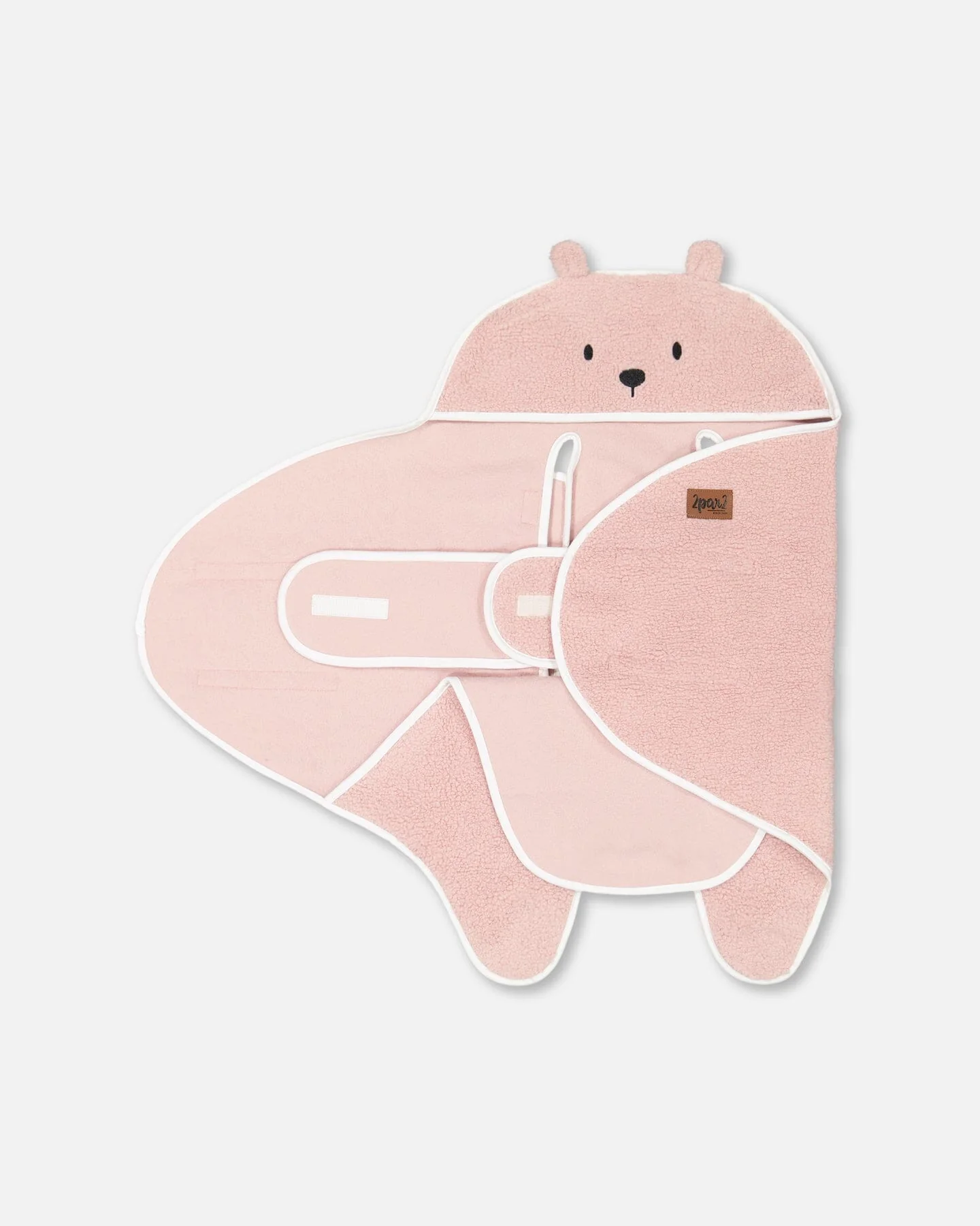 Baby Cocoon Pink Blanket For Car Seat and Stroller - Deux par Deux