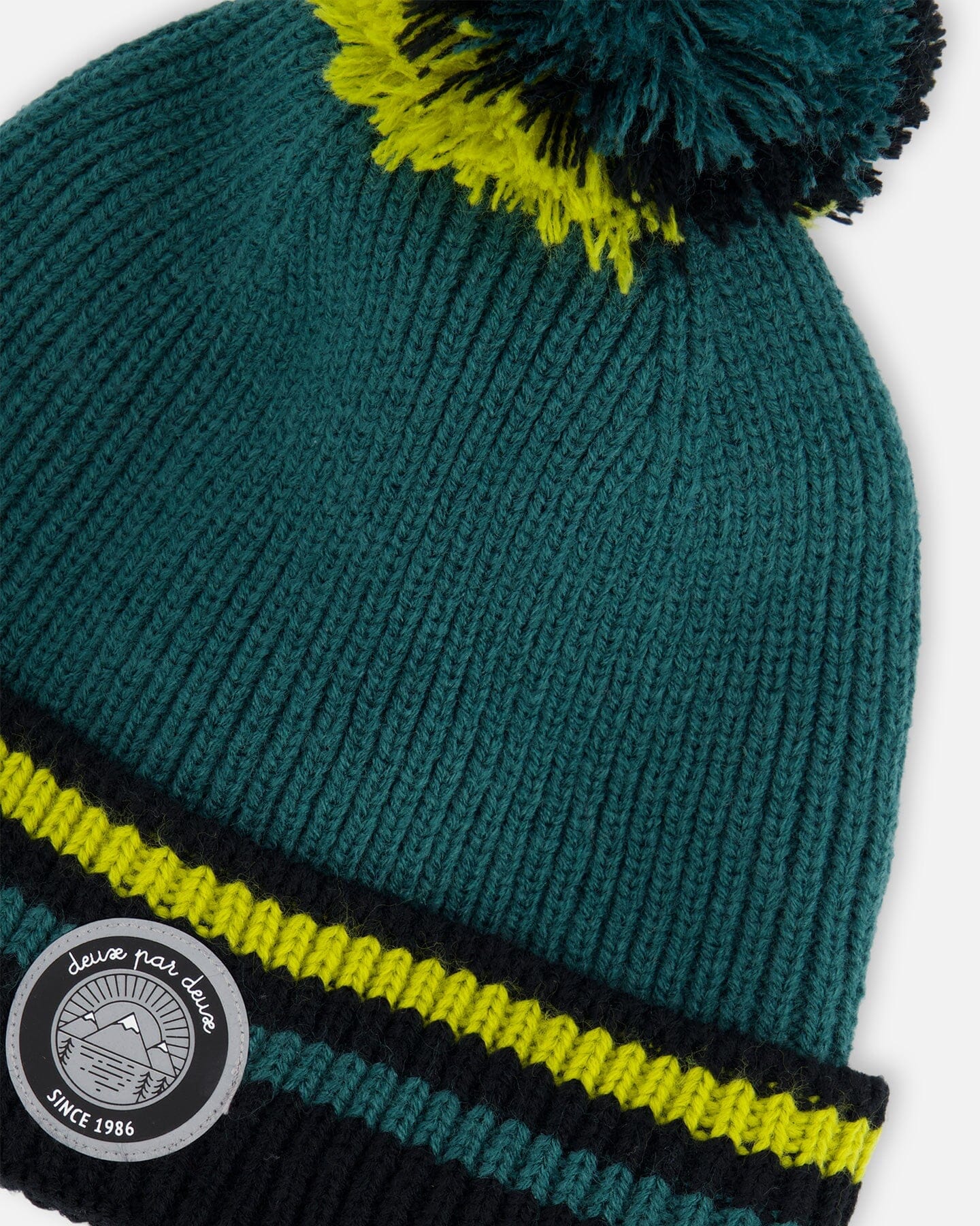 Knit Hat Forest Green - Deux par Deux