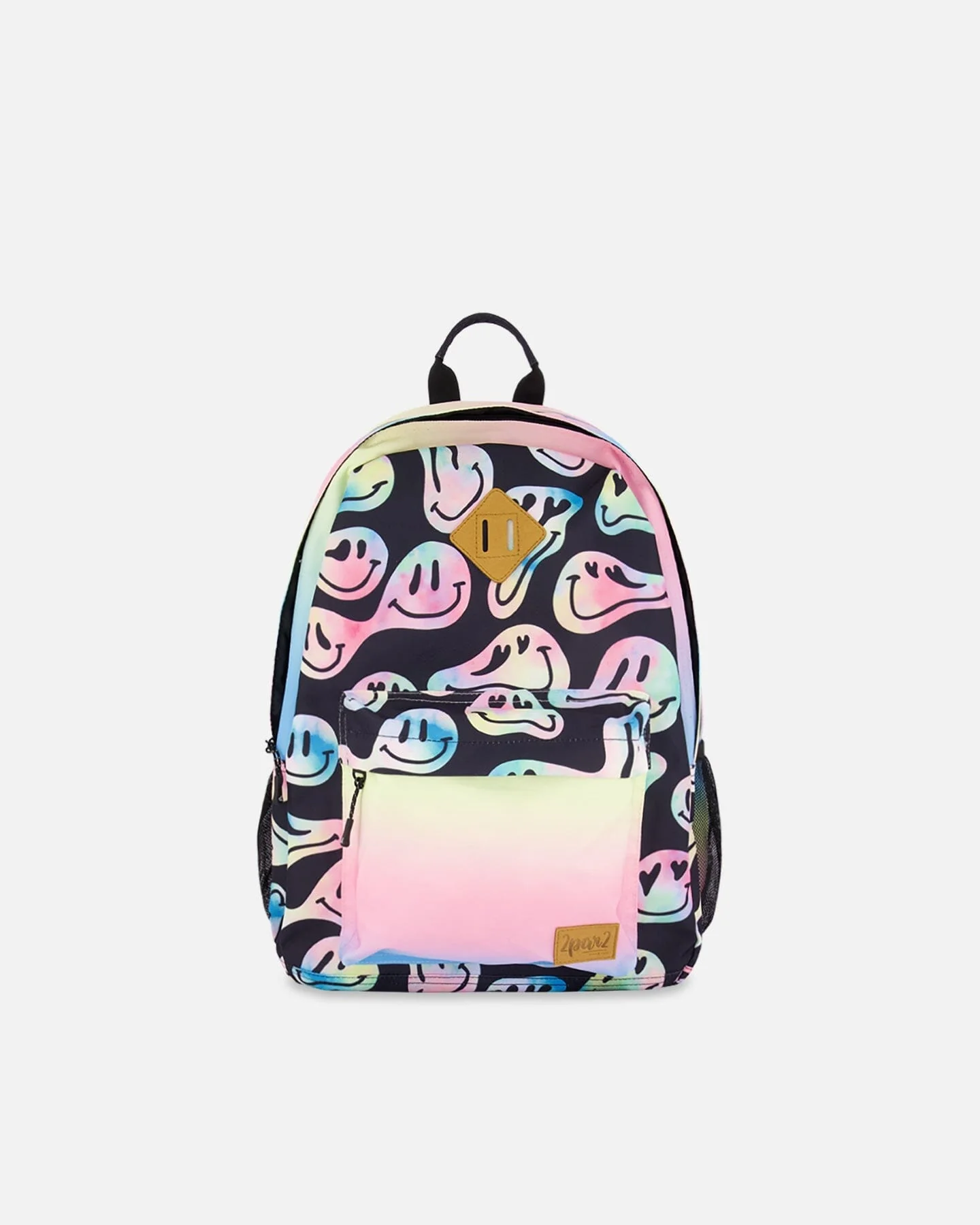 Kids Backpack Smiley Face Girl - Deux par Deux