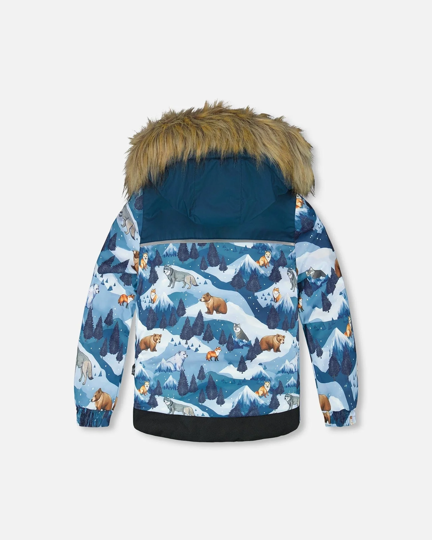 Two-Piece Discover Snowsuit Dark Teal - Deux par Deux