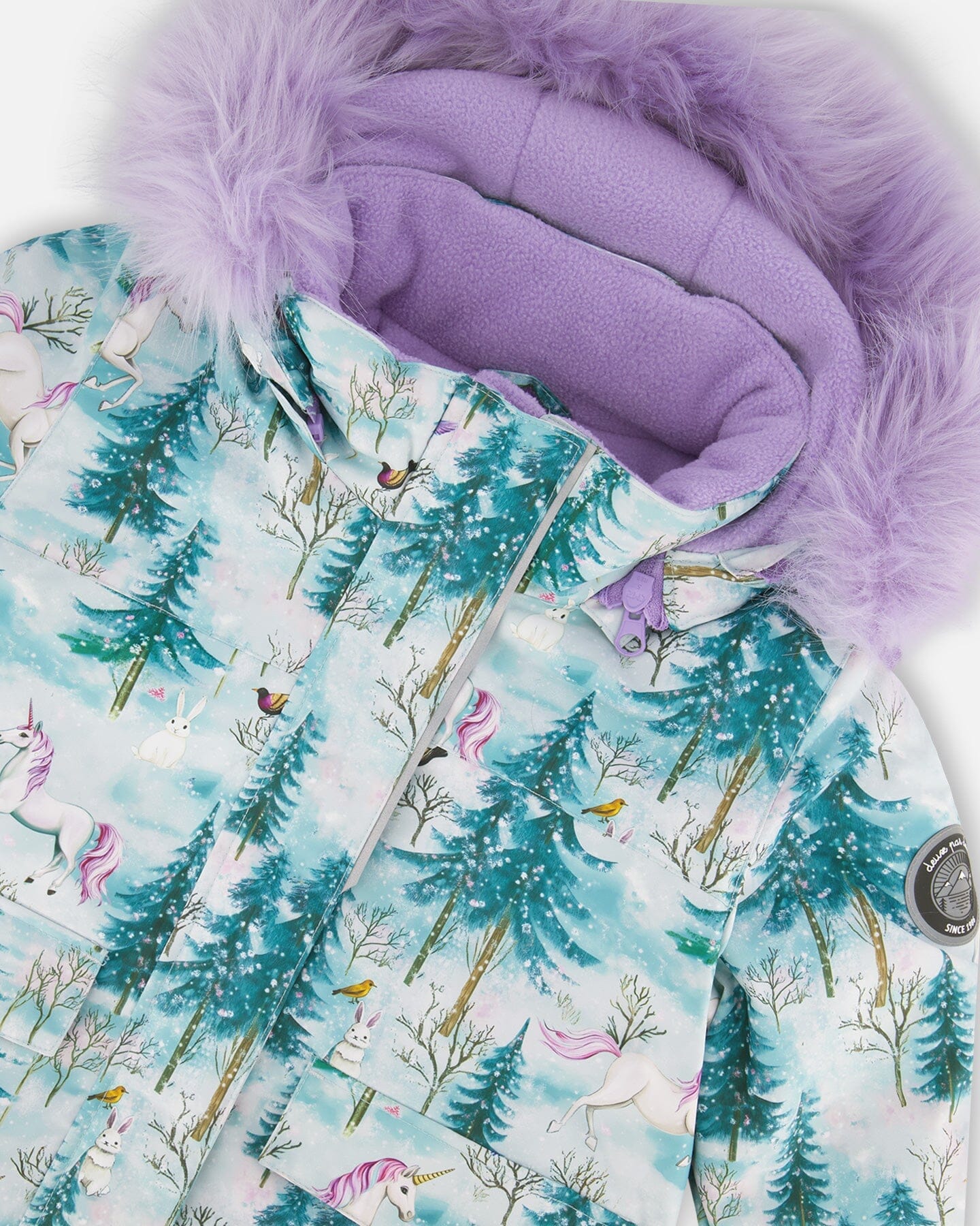 Two-Piece Discover Snowsuit Lavender - Deux par Deux