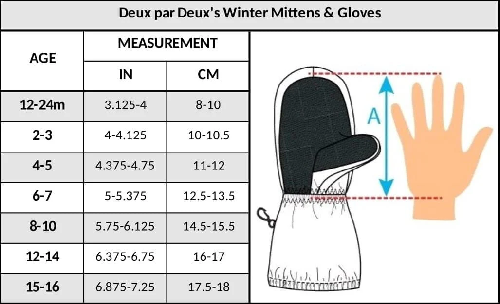 Winter Mittens Play Candy Pink - Deux par Deux
