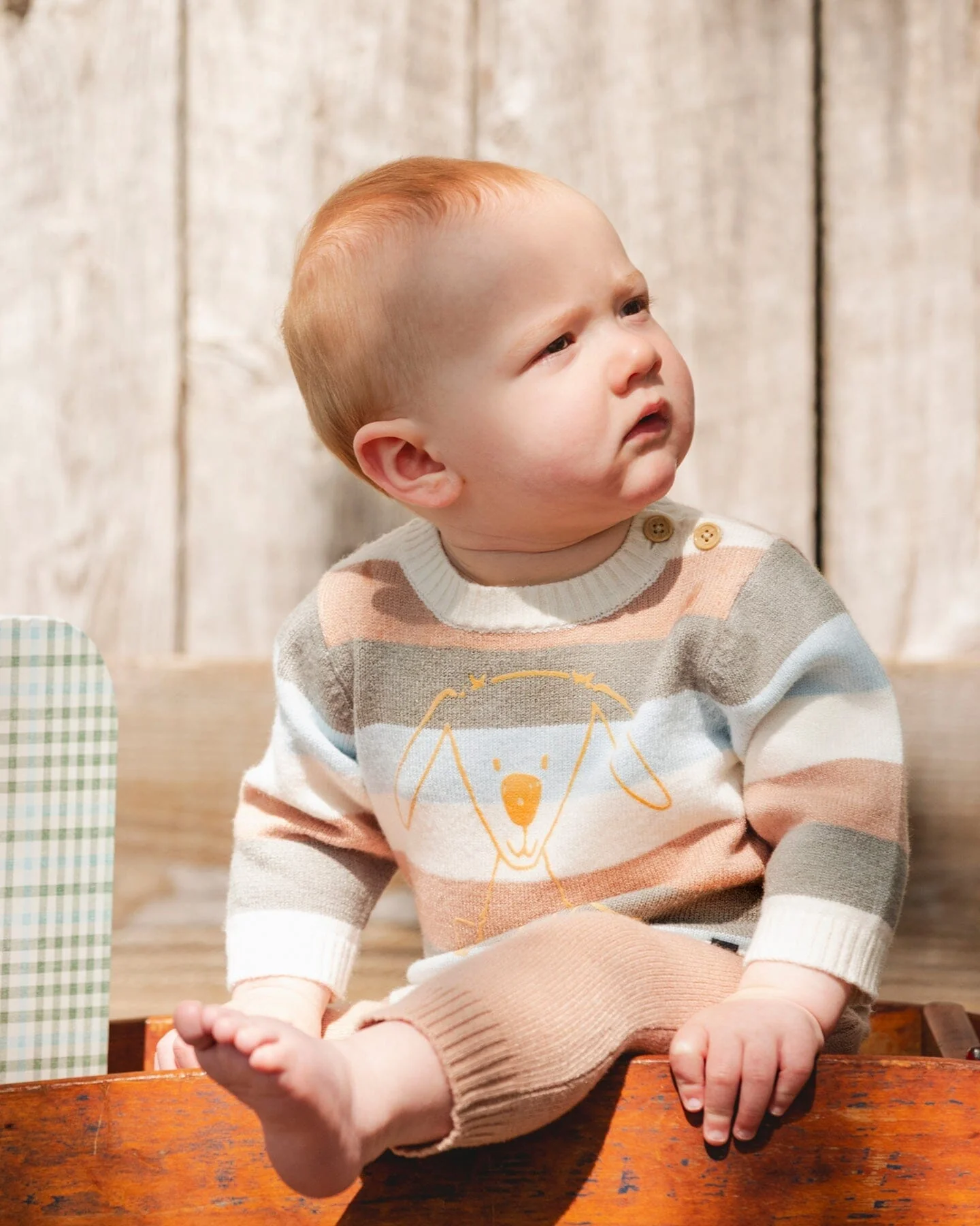 Knitted Top And Pant Set Light Caramel - Deux par Deux