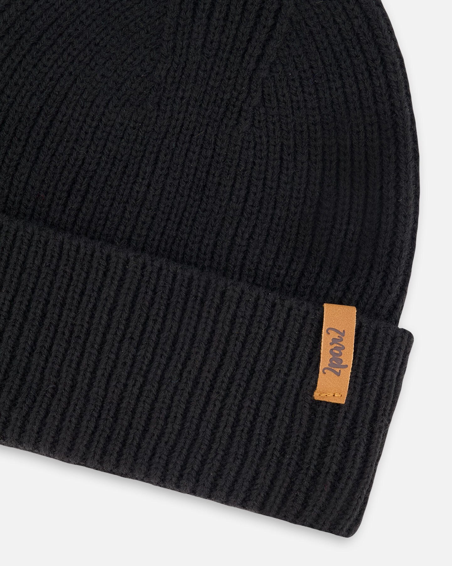 Mid-Season Knit Hat Black - Deux par Deux