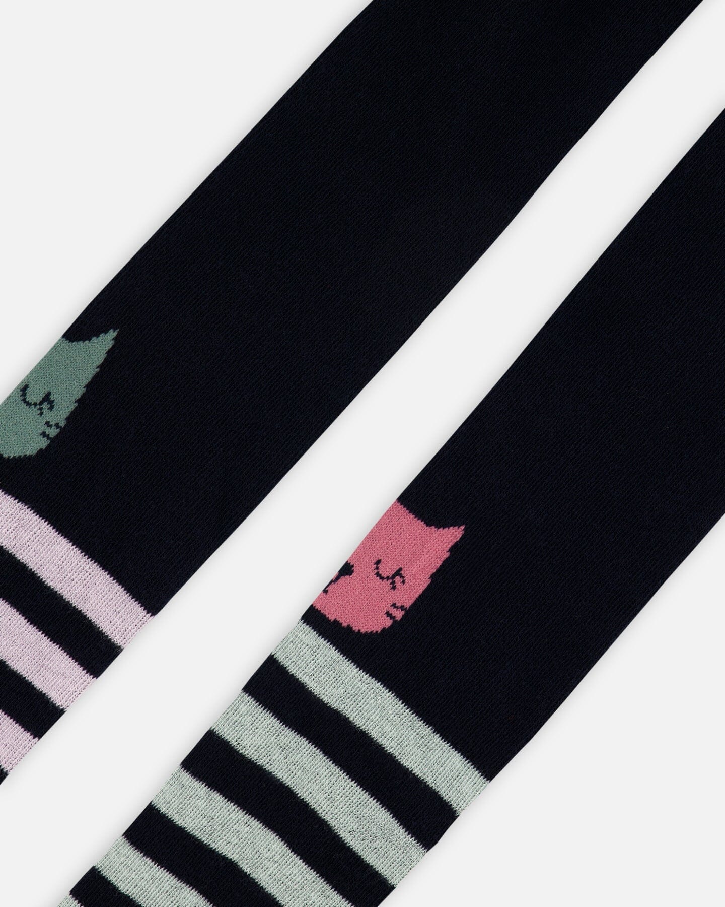 Knit Tights Dark Blue - Deux par Deux