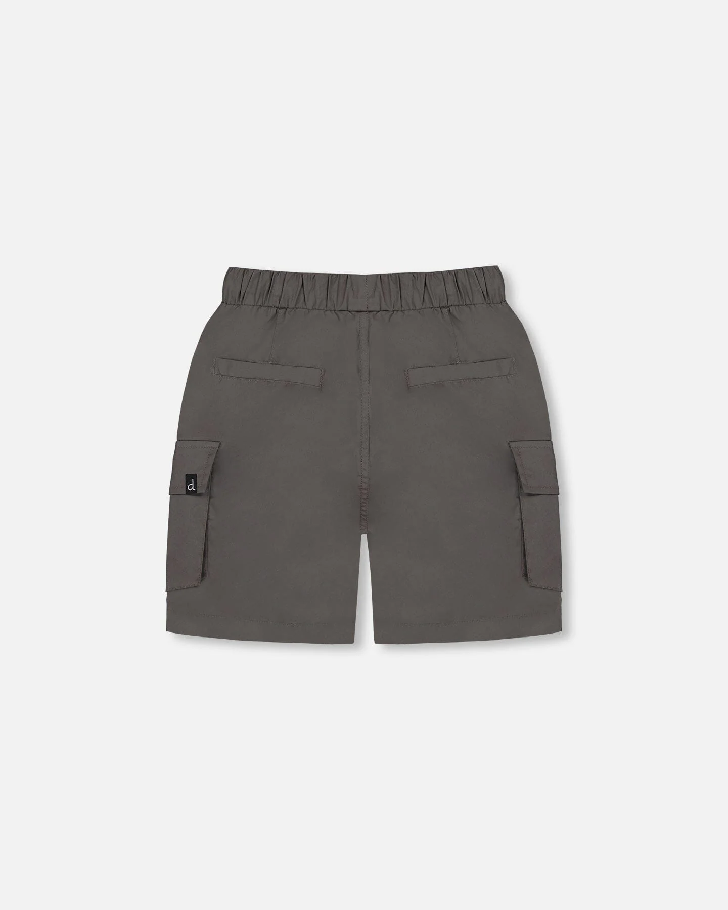 Parachute Cargo Pocket Shorts Dark Gray - Deux par Deux