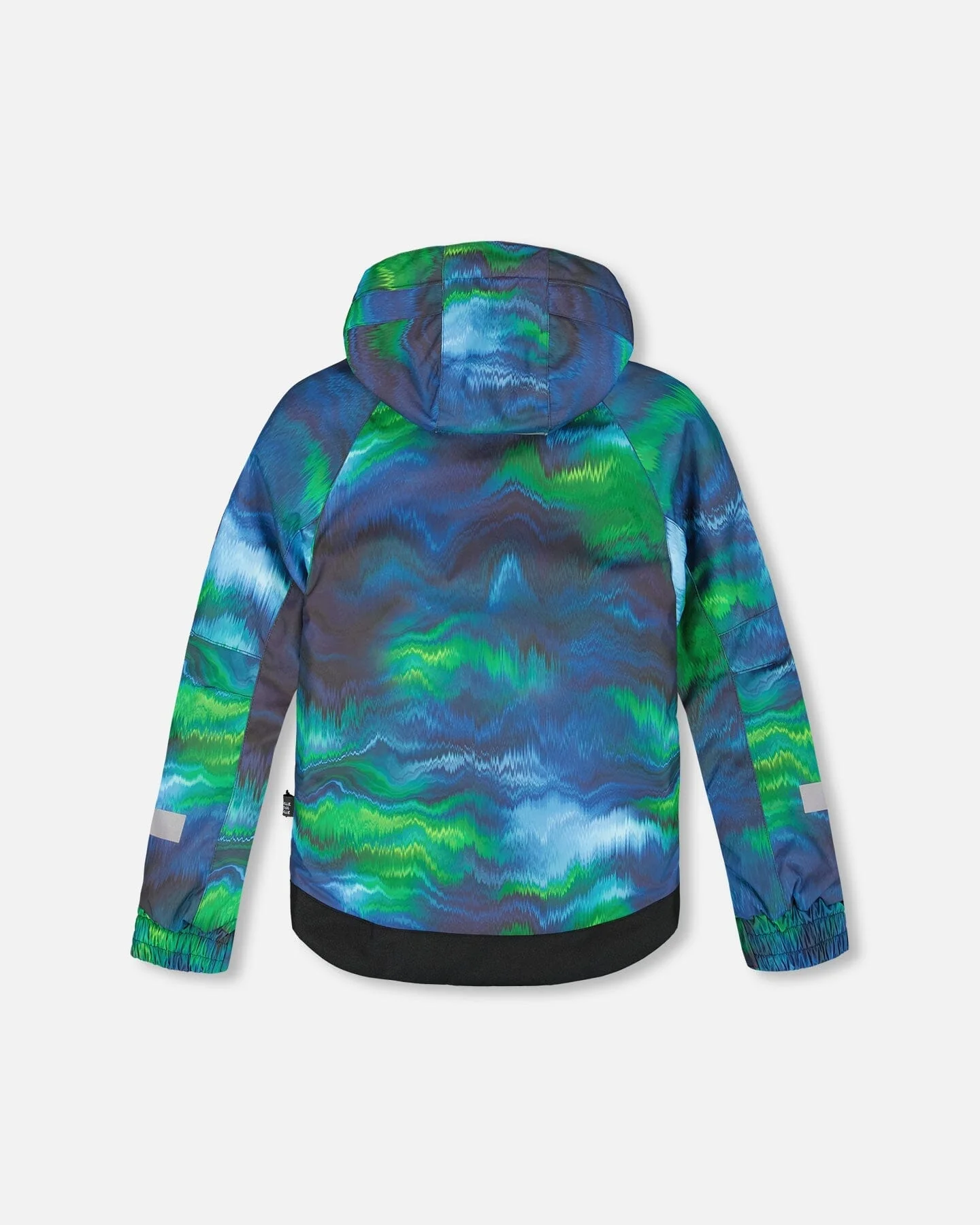 Two-Piece Play Snowsuit With Printed Jacket Black - Deux par Deux