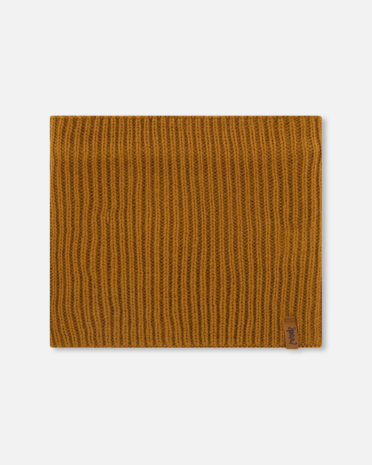 Mid-Season Knit Neck Warmer Brown Pecan - Deux par Deux