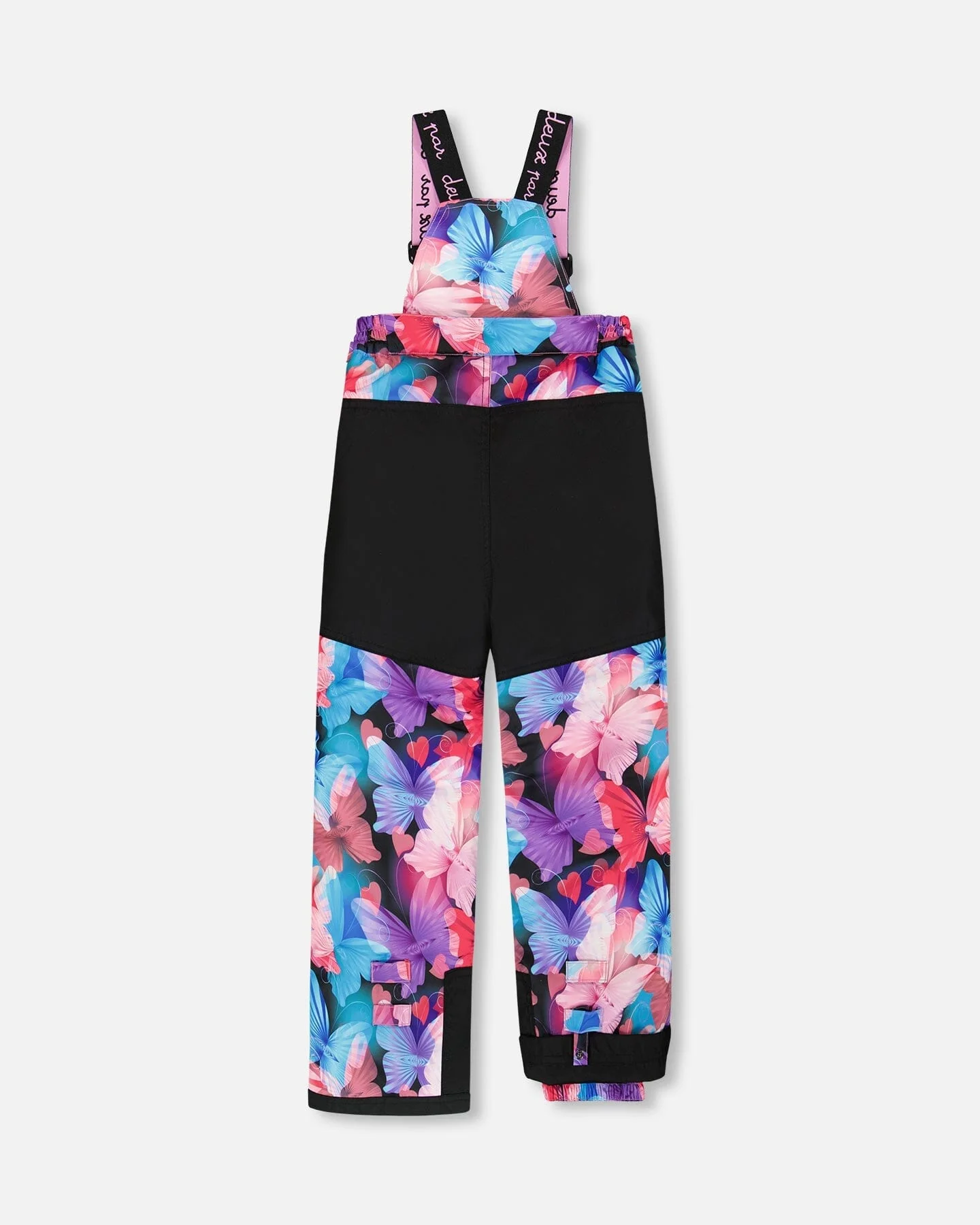 Two-Piece Play Snowsuit Black Butterfly Print - Deux par Deux