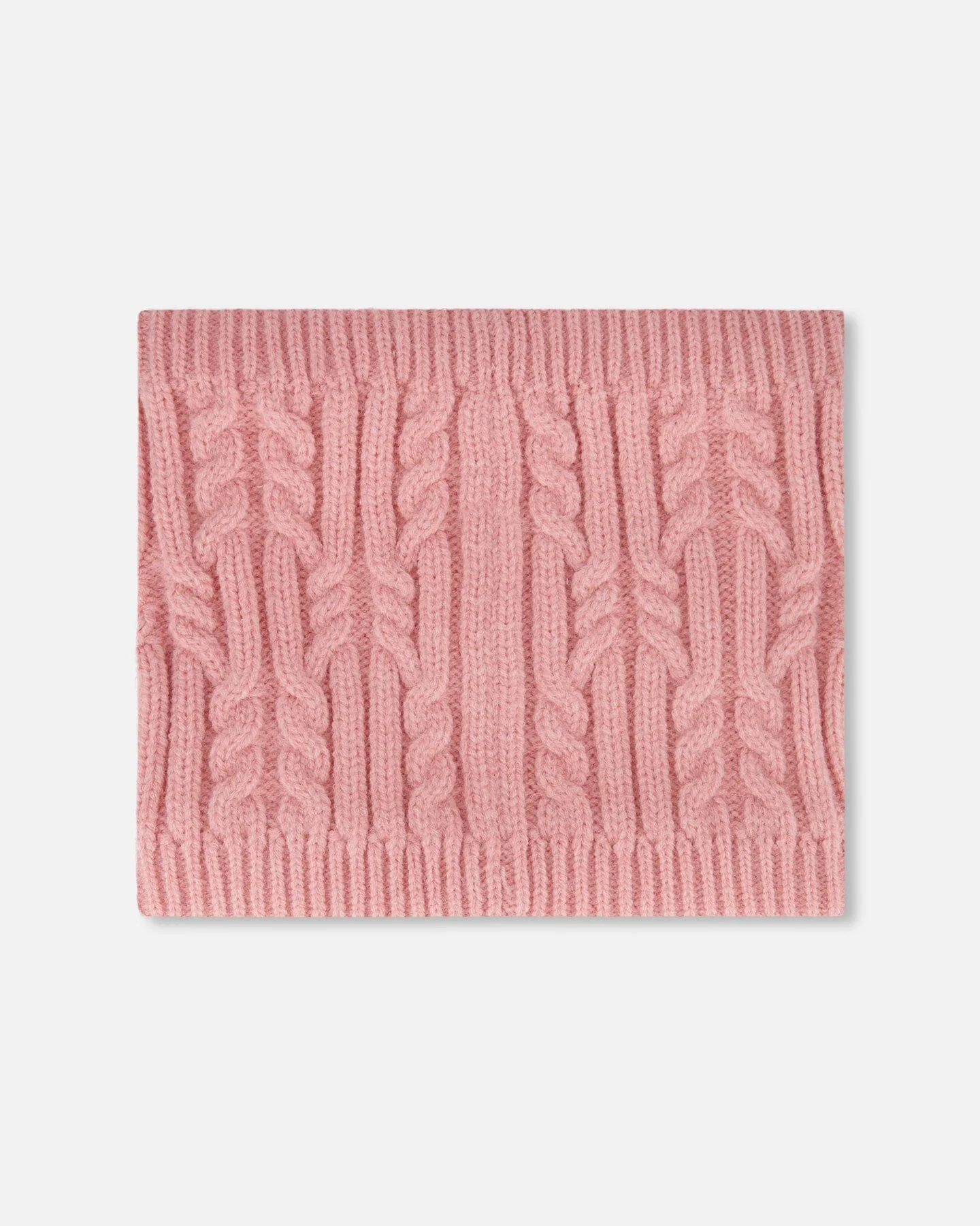 Lined Winter Neckwarmer Dusty Pink - Deux par Deux