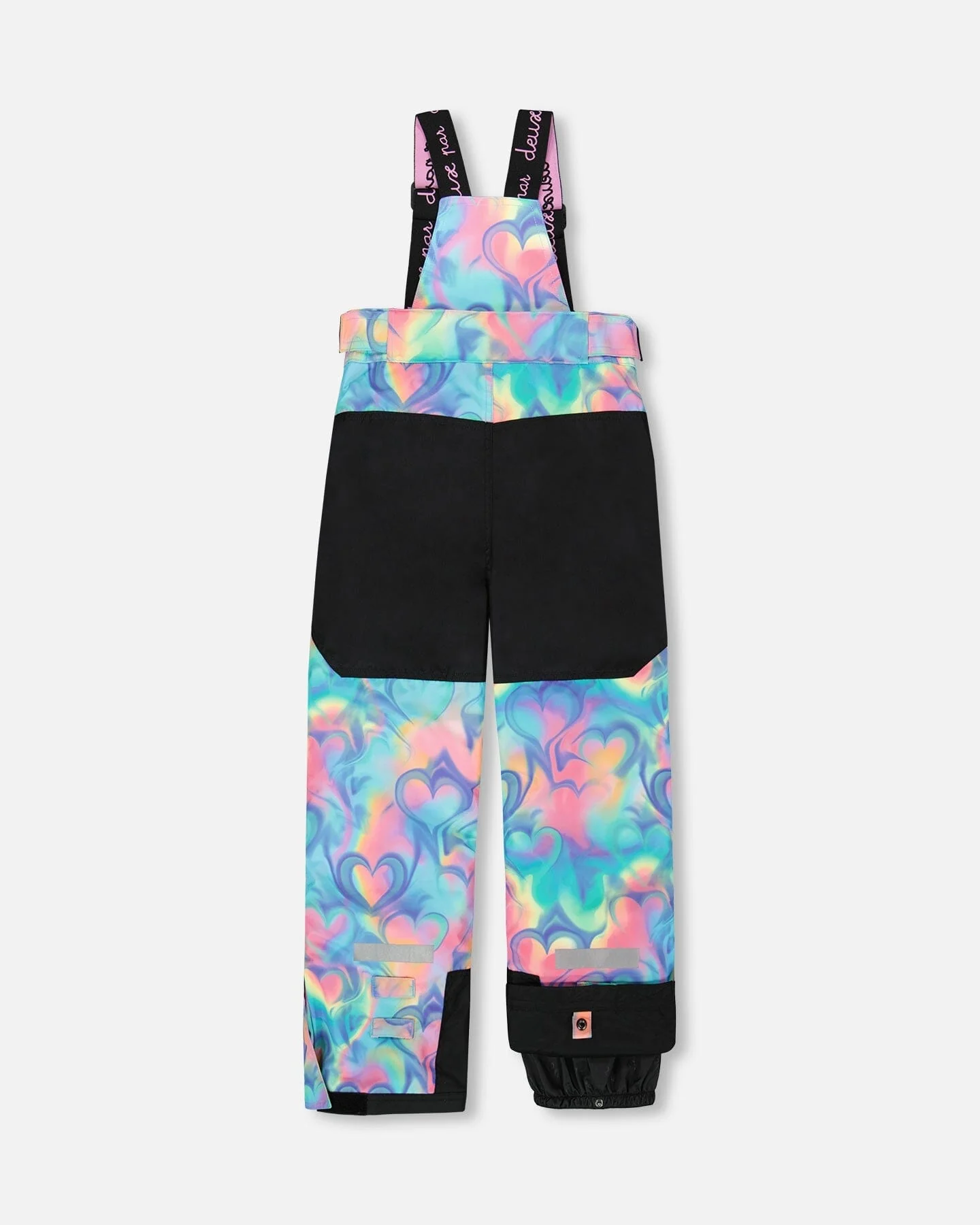 Two-Piece Teknik Snowsuit Rainbow Heart Print - Deux par Deux