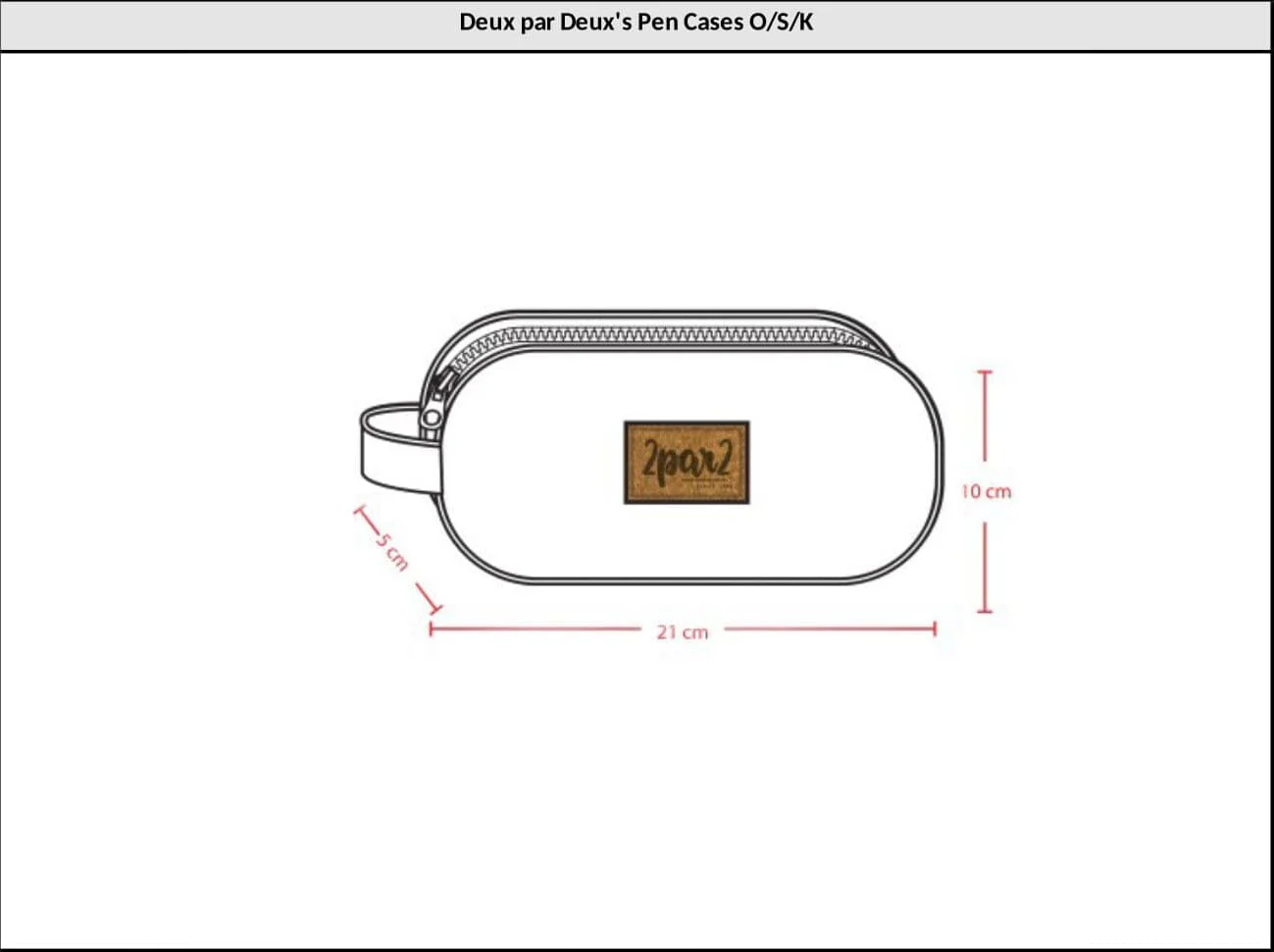 Double Pencil Case Aurora Borealis - Deux par Deux