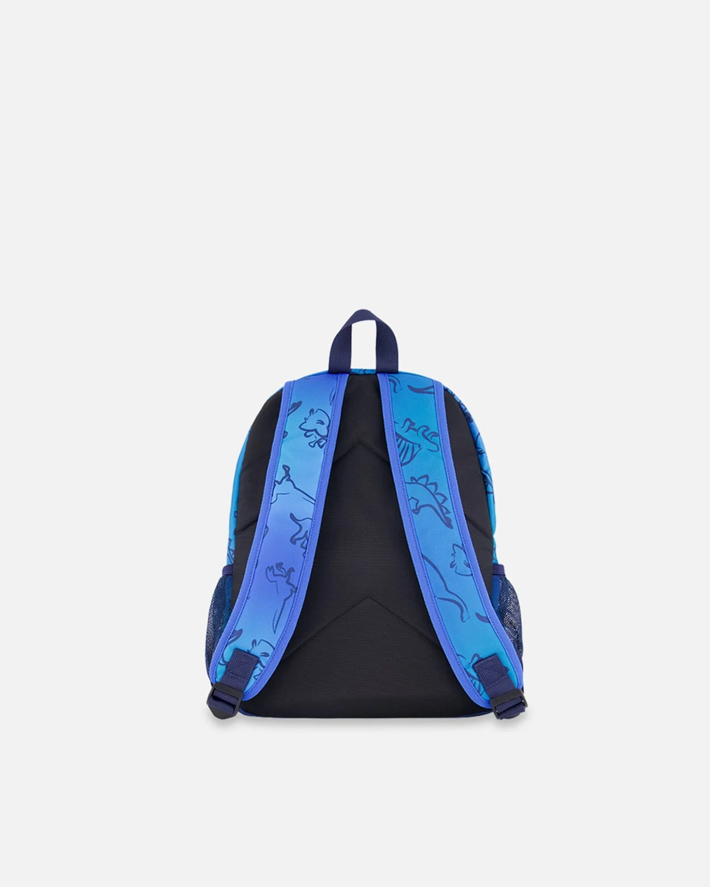 Little Kids Backpack Blue Gradient Dinosaur Print - Deux par Deux