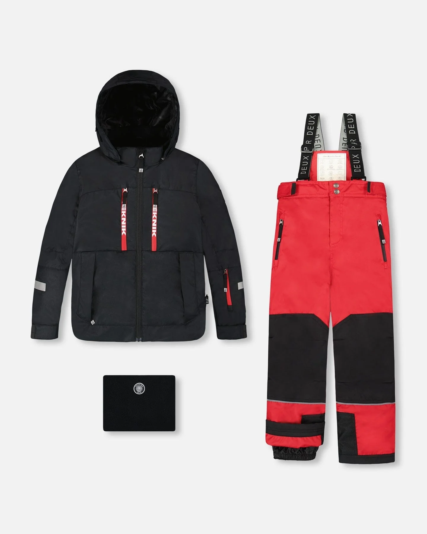 Two-Piece Teknik Snowsuit Red - Deux par Deux
