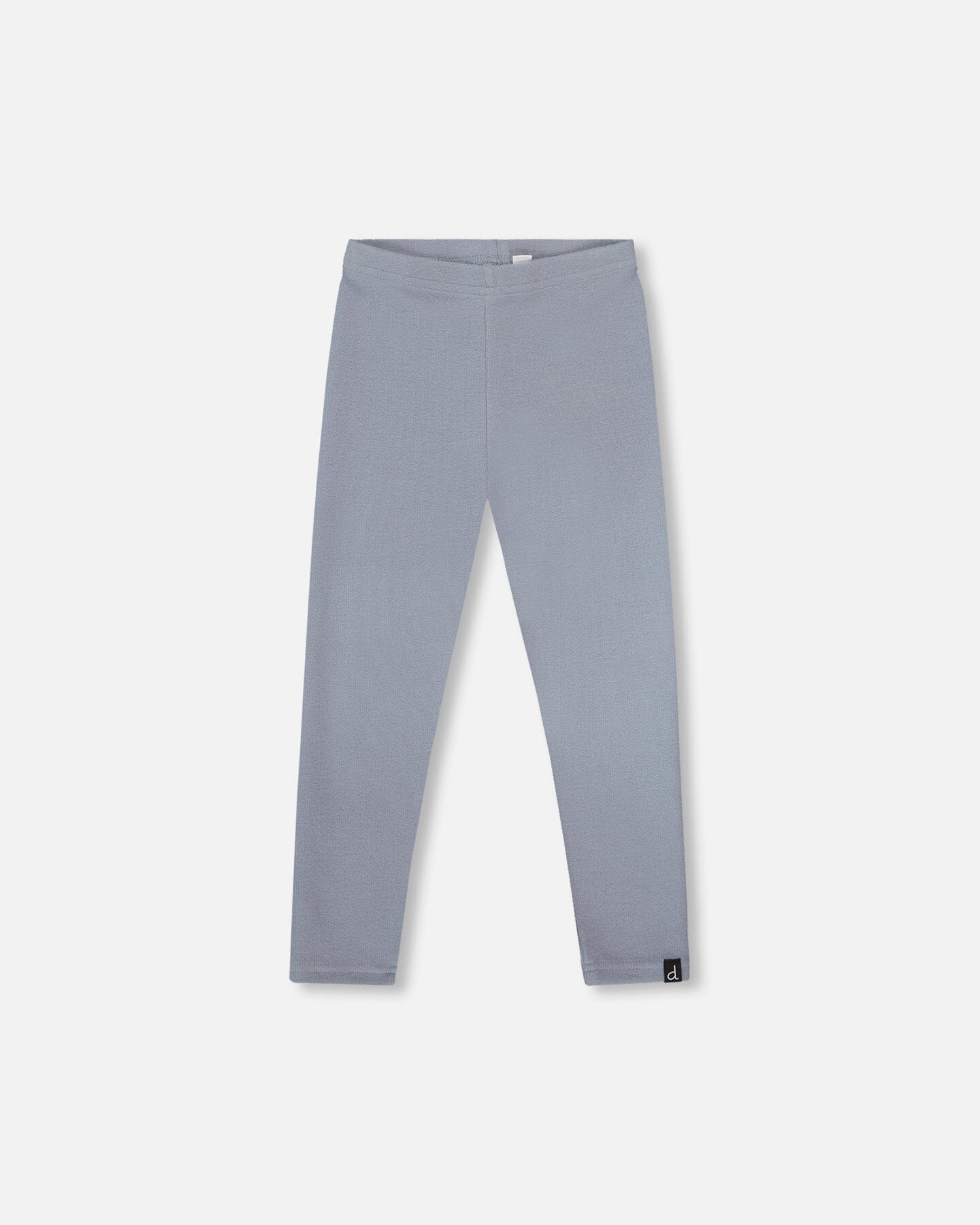 Super Soft Ribbed Leggings Blue Gray - Deux par Deux