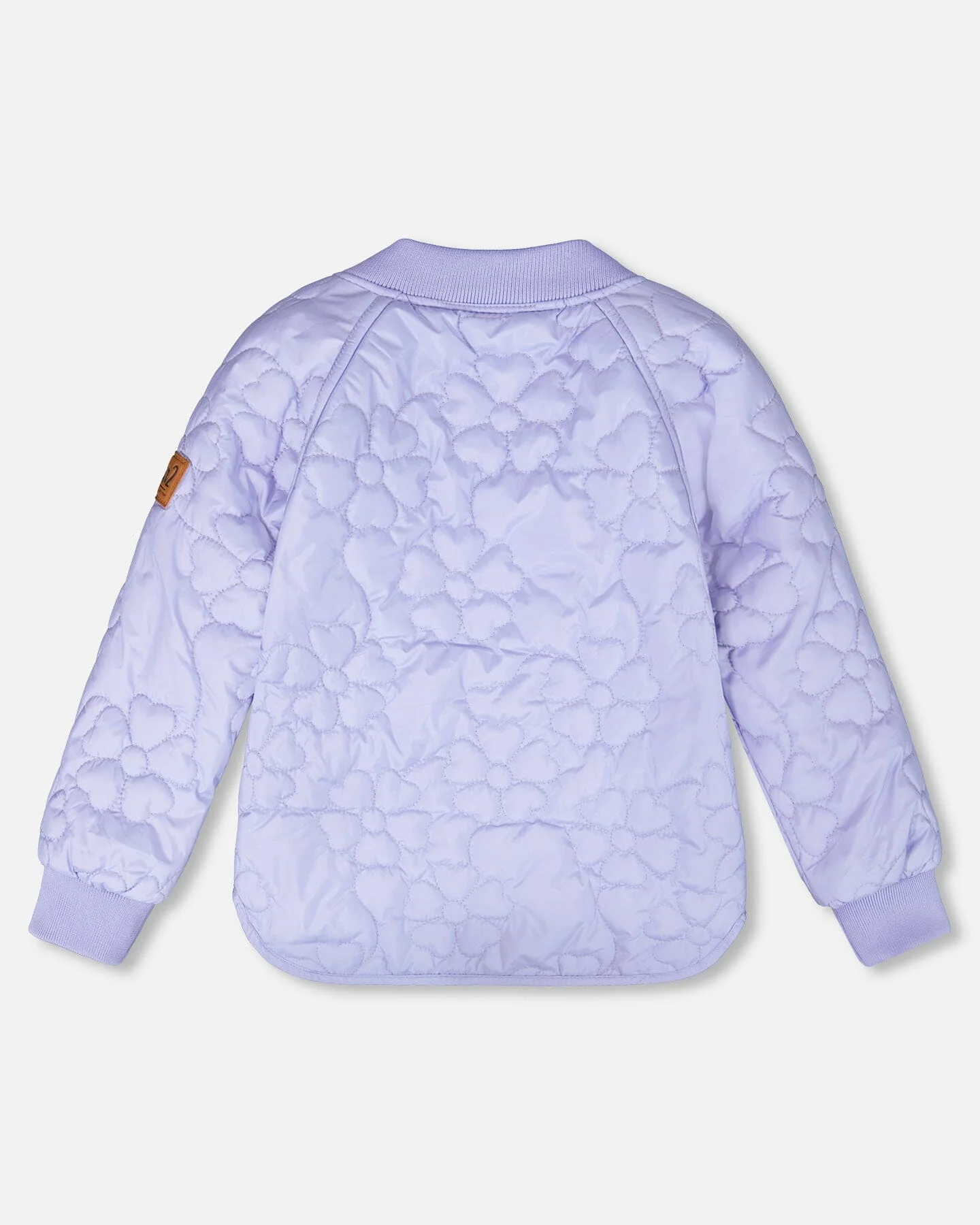 Quilted Mid-Season Jacket Lavender - Deux par Deux