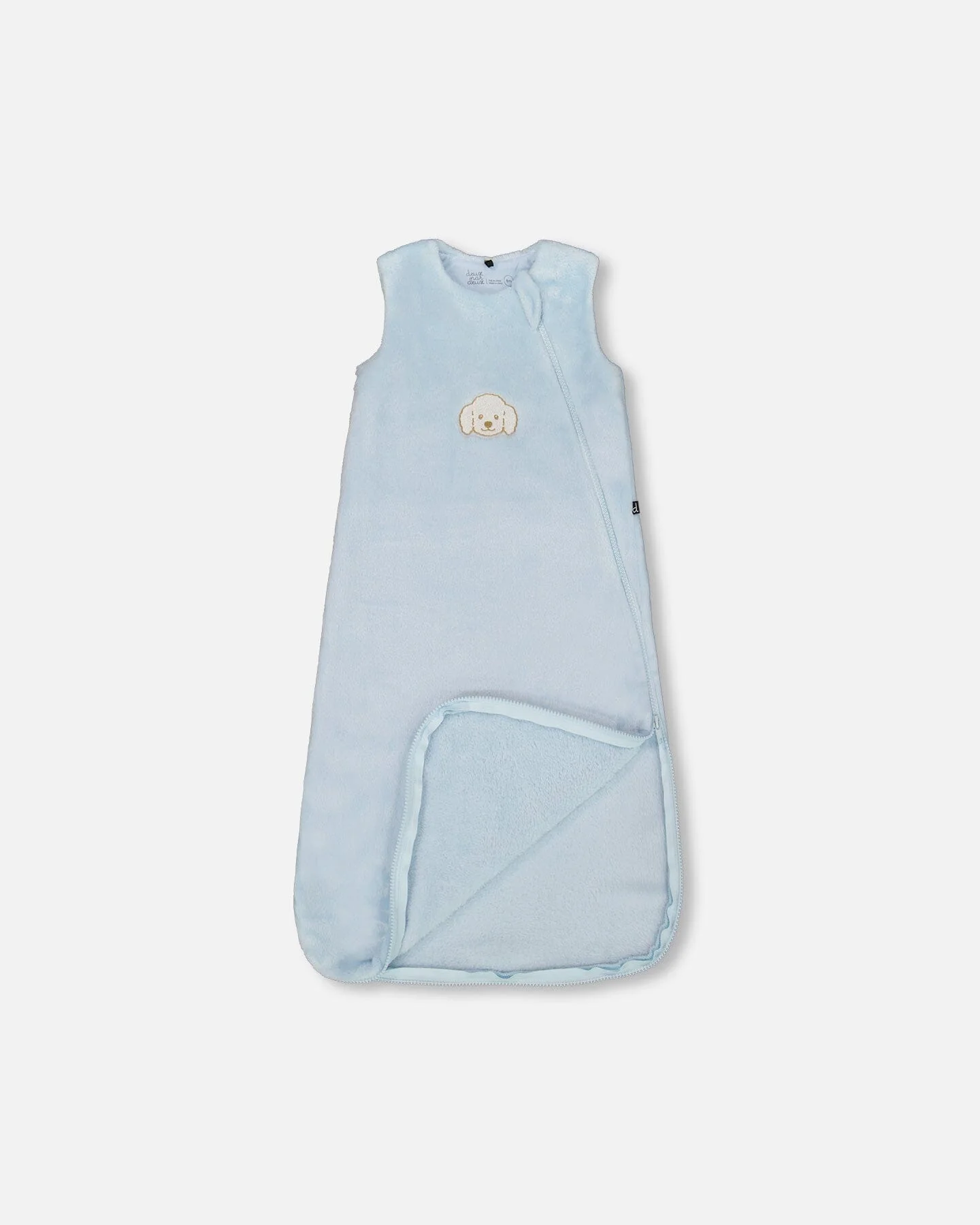 Plush Sleep Sack Light Blue - Deux par Deux