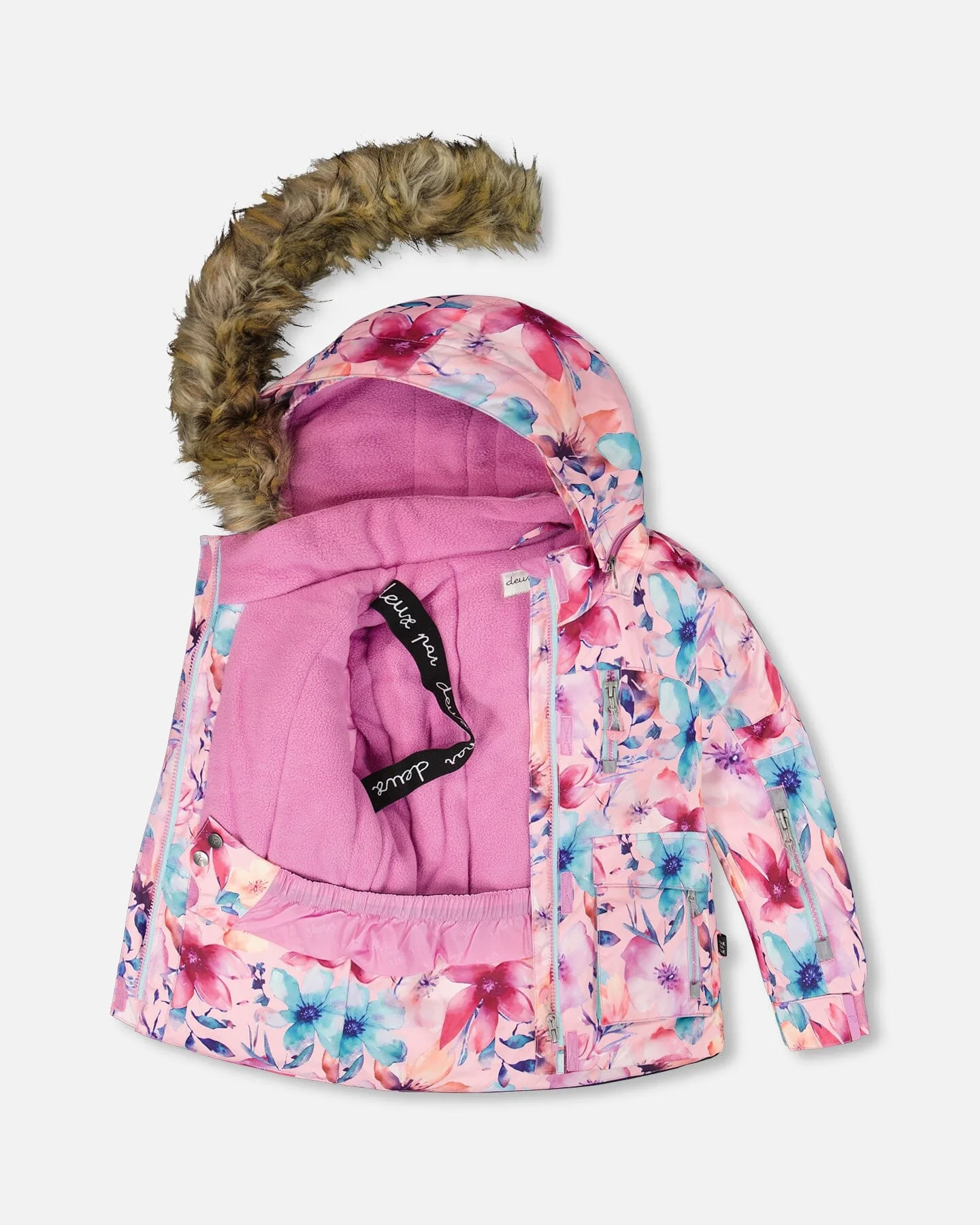 Two-Piece Play Snowsuit Turquoise Blue - Deux par Deux