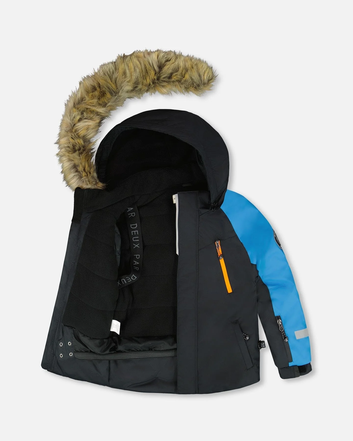 Two-Piece Play Snowsuit Robot Dinosaur Print - Deux par Deux