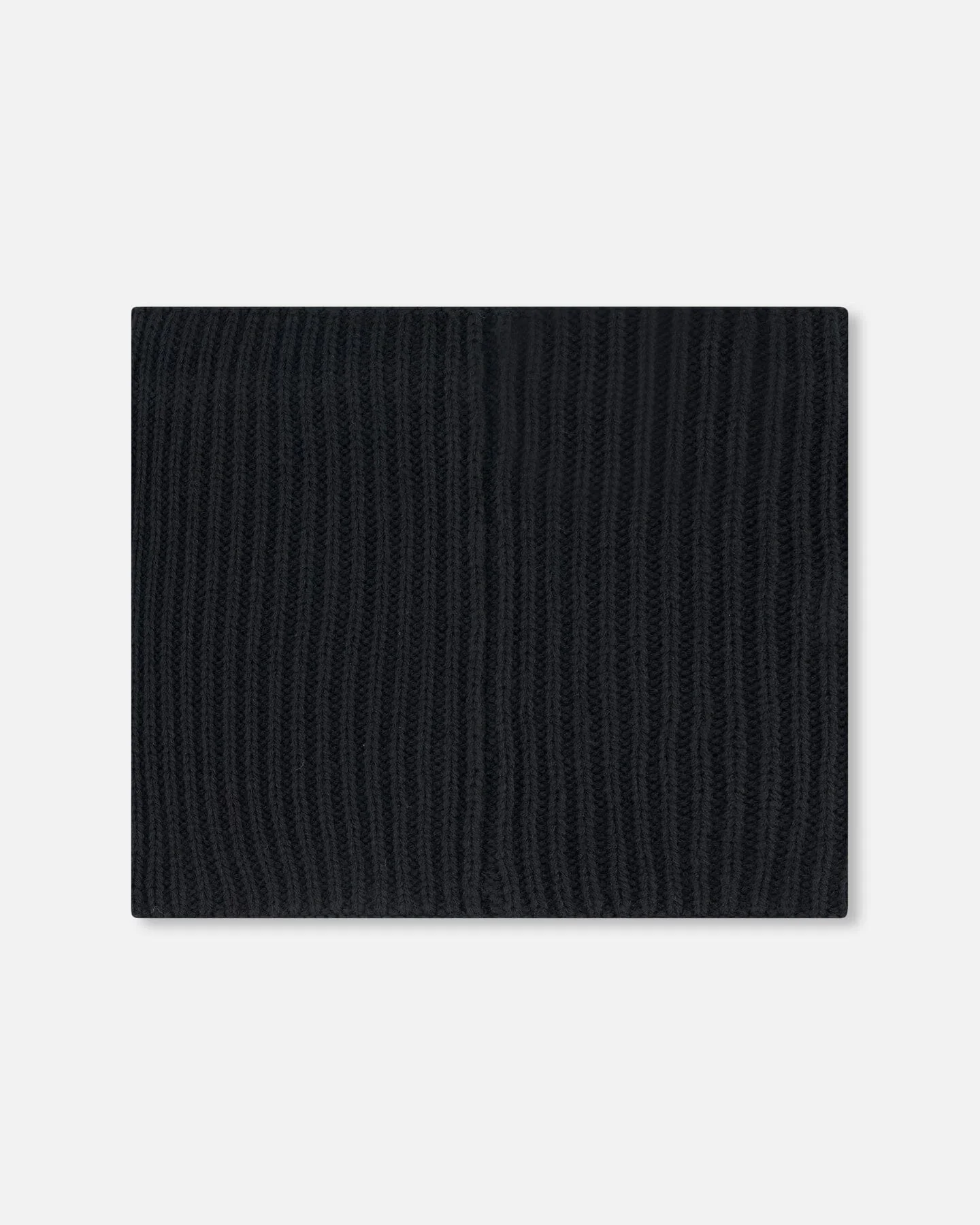 Mid-Season Knit Neck Warmer Black - Deux par Deux