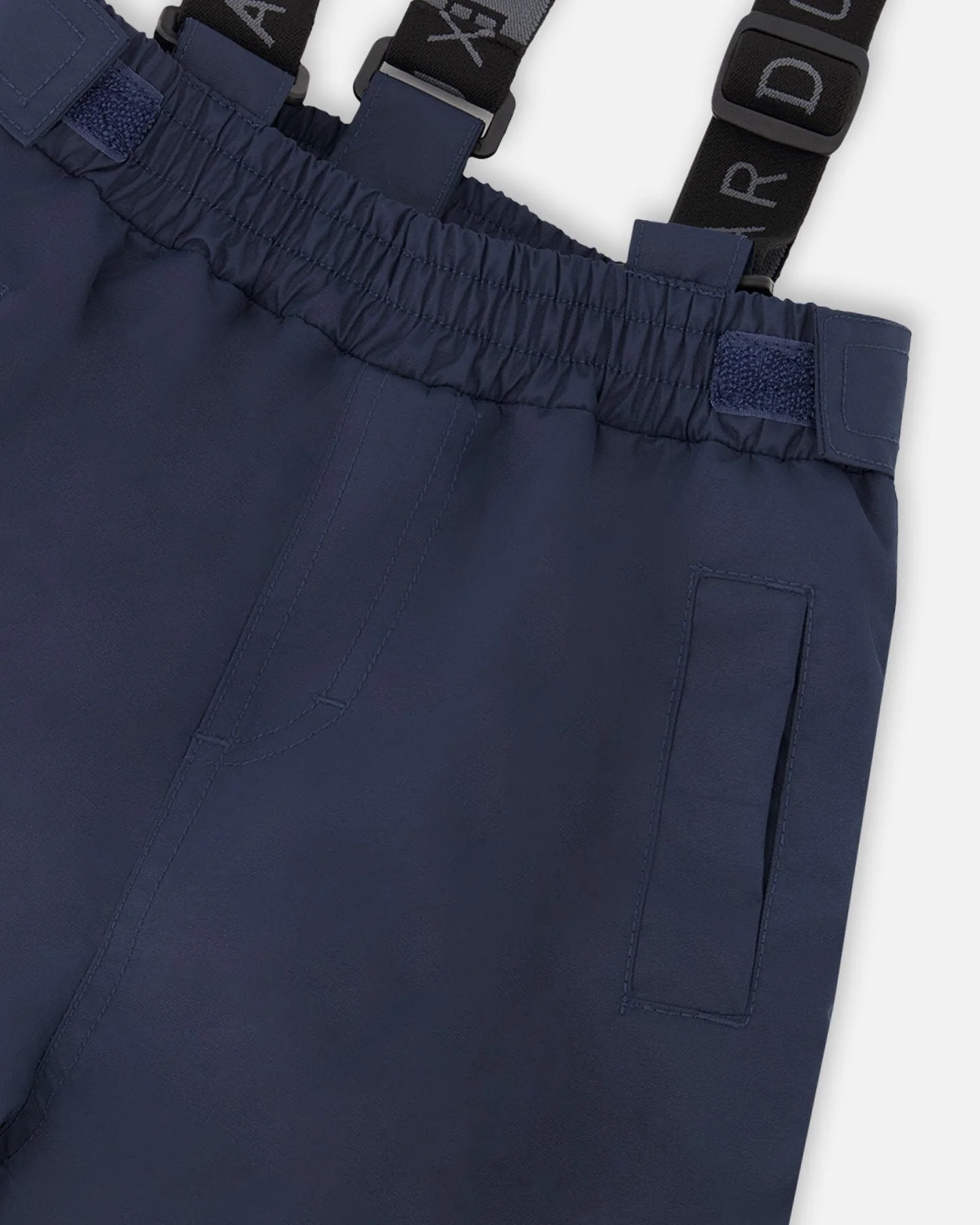 Two-Piece Chill Outerwear Set With Light Insulation Navy Blue - Deux par Deux