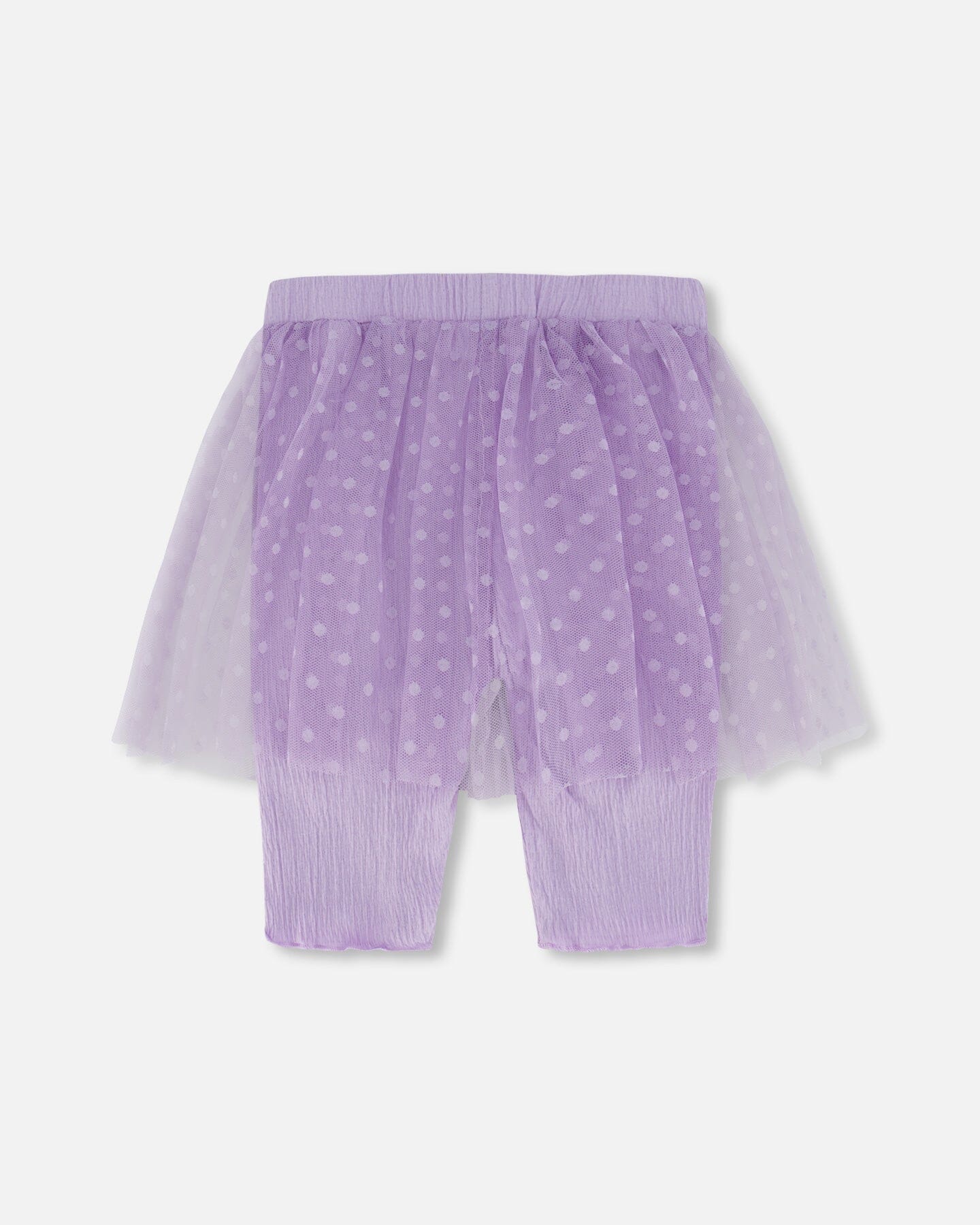 Biker Short With Mesh Skirt Lilac - Deux par Deux