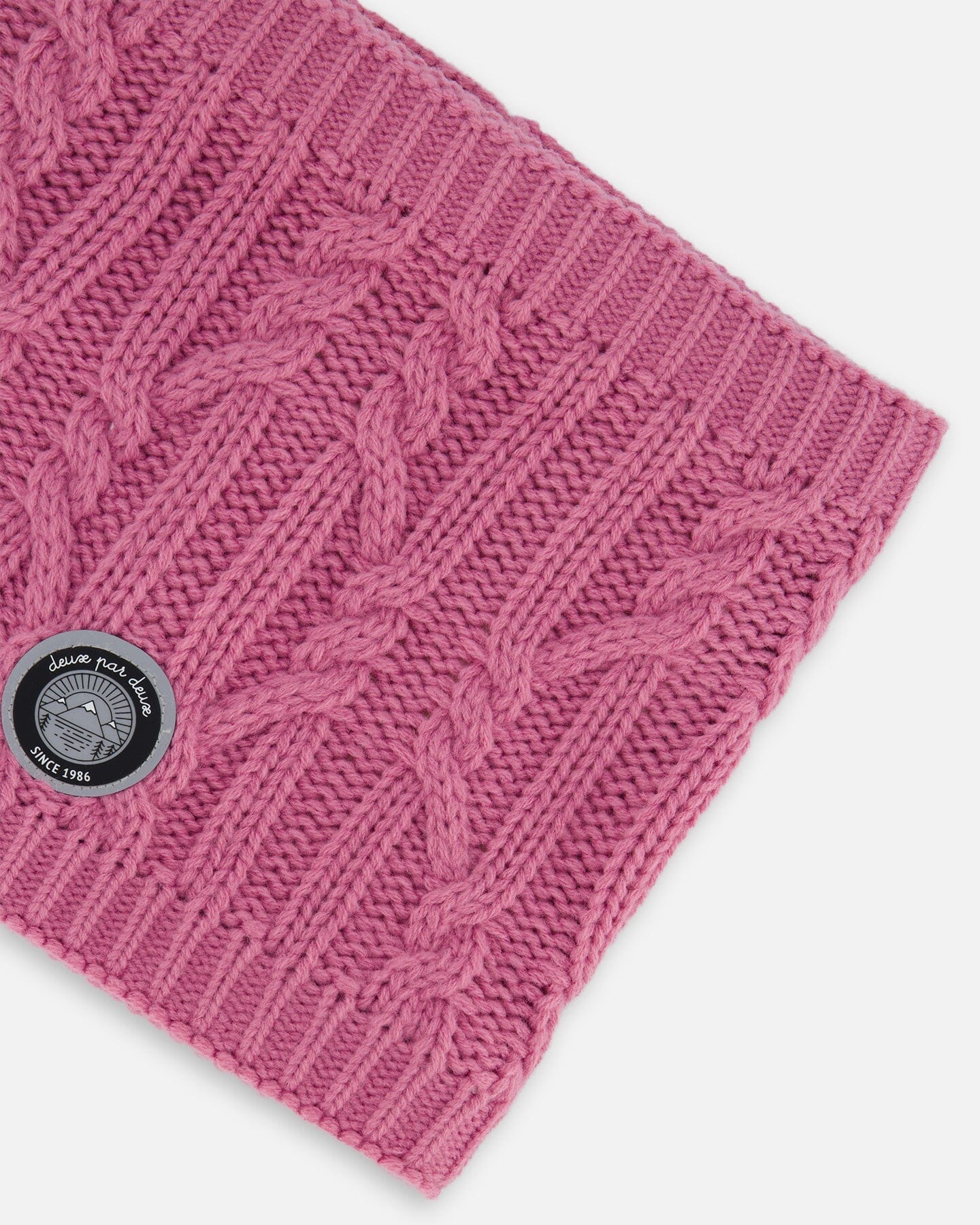 Lined Winter Neckwarmer Purple - Deux par Deux