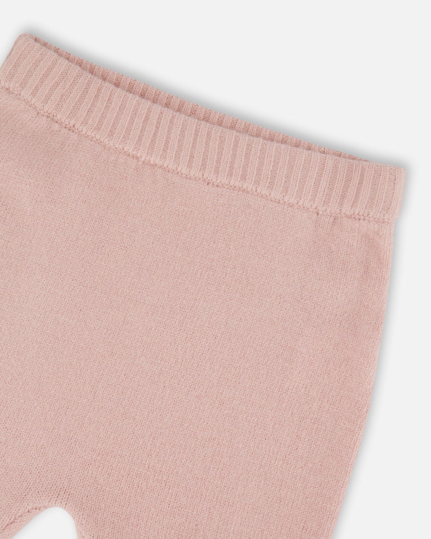 Knitted Top And Pant Set Light Pink - Deux par Deux