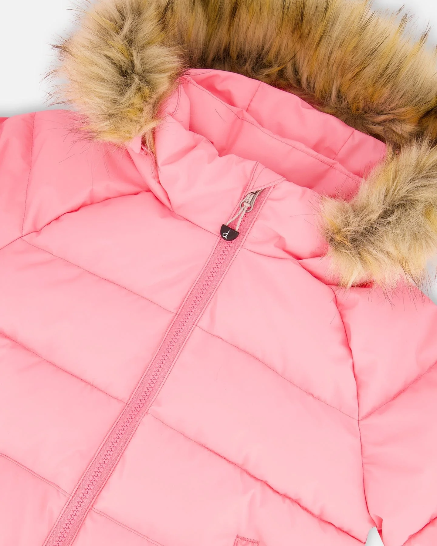 Puffy Winter Jacket Pink - Deux par Deux